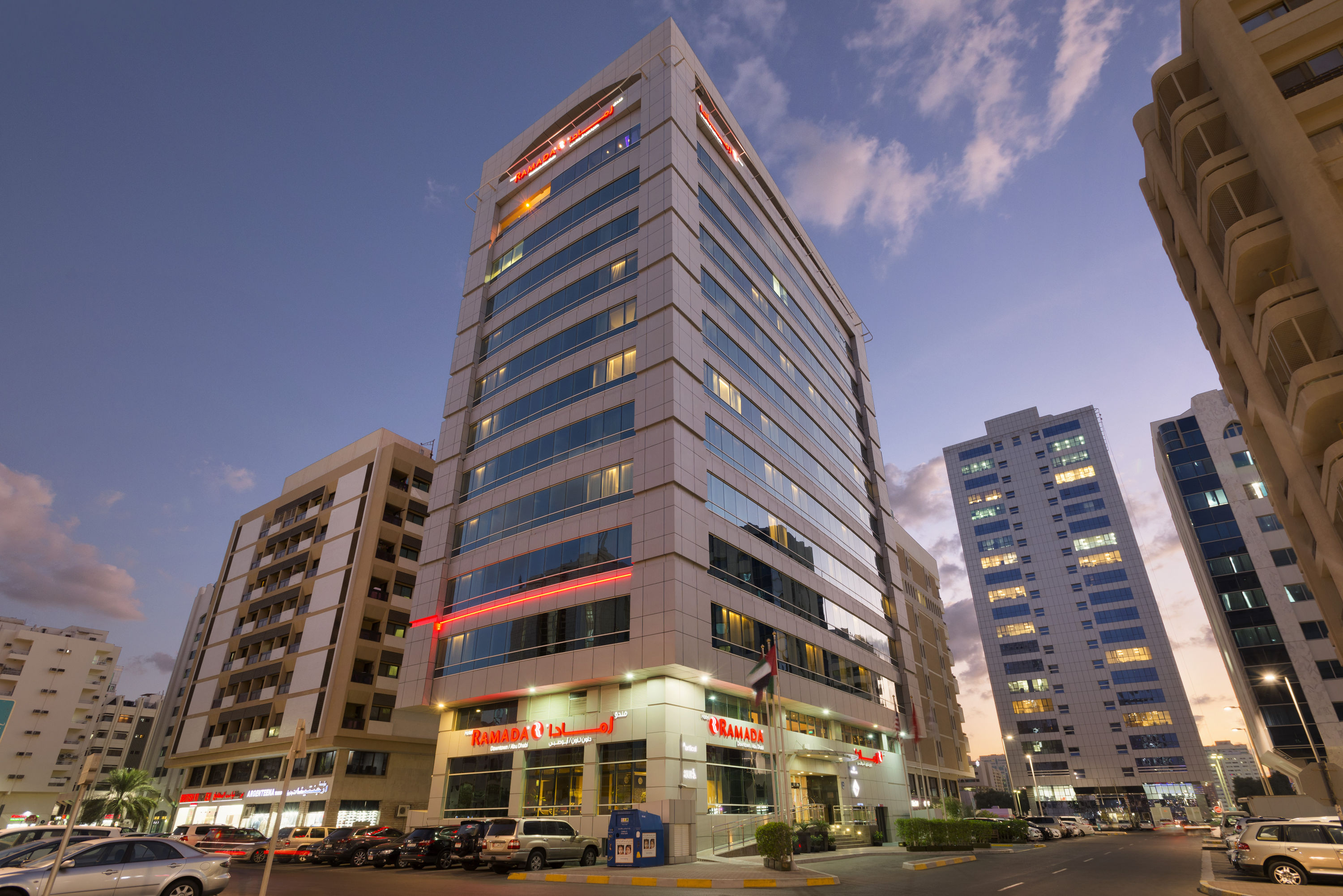 Exterior of Ramada by Wyndham Abu Dhabi Downtown hotel in Abu Dhabi, Other than US/Canada