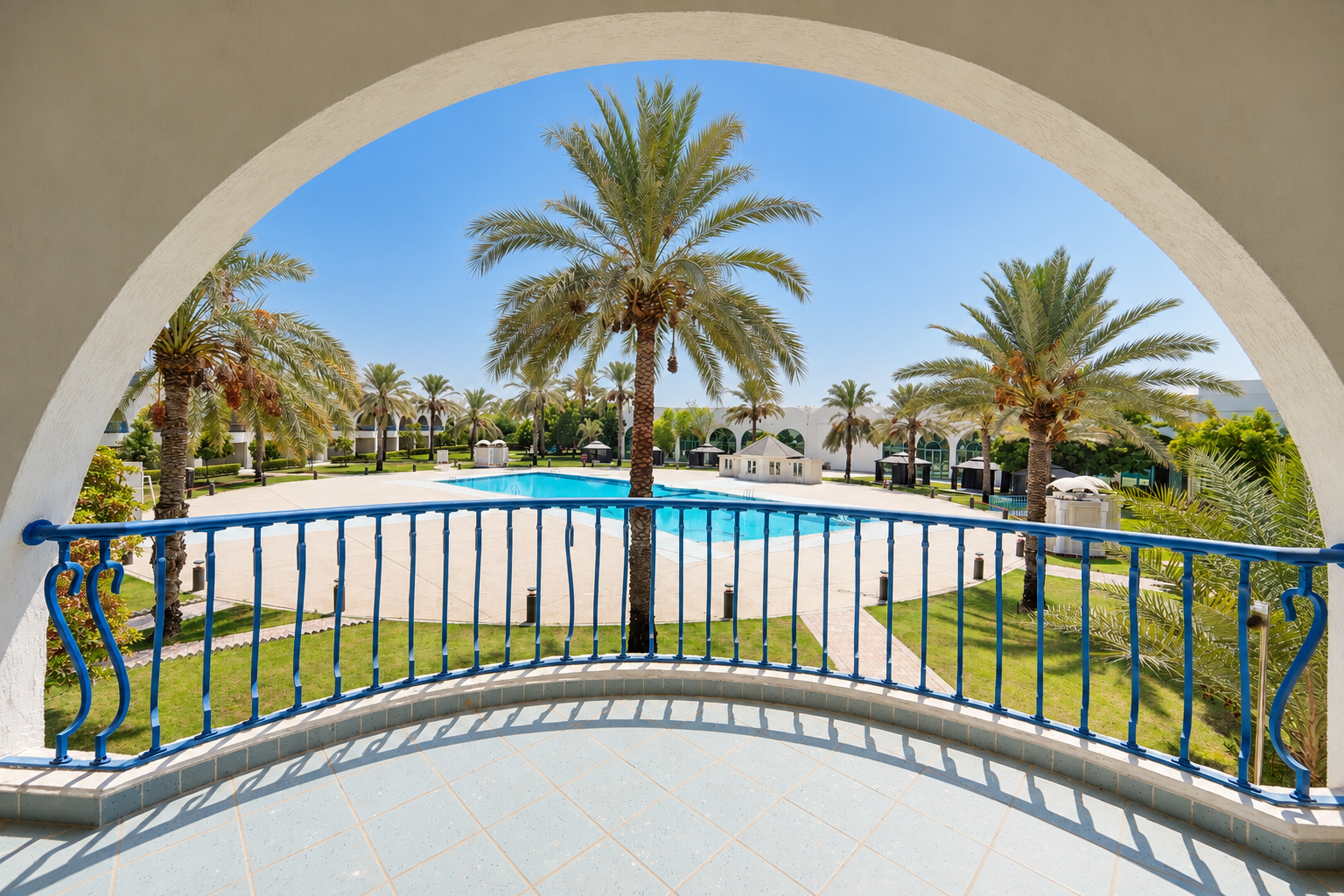 Guest room at the Ramada by Wyndham Abu Dhabi Al Sharia in Al Rahbah, Other than US/Canada