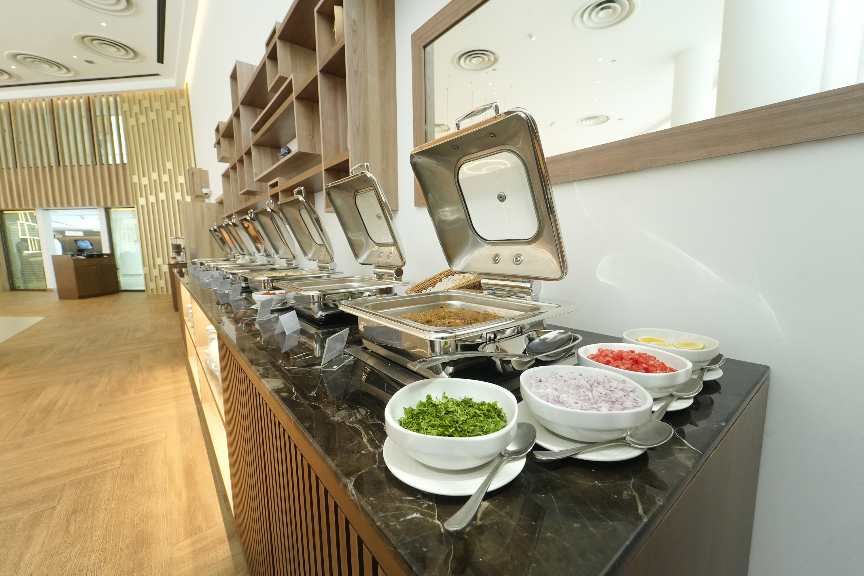 Ramada by Wyndham Abu Dhabi Al Sharia restaurant in Al Rahbah, Other than US/Canada