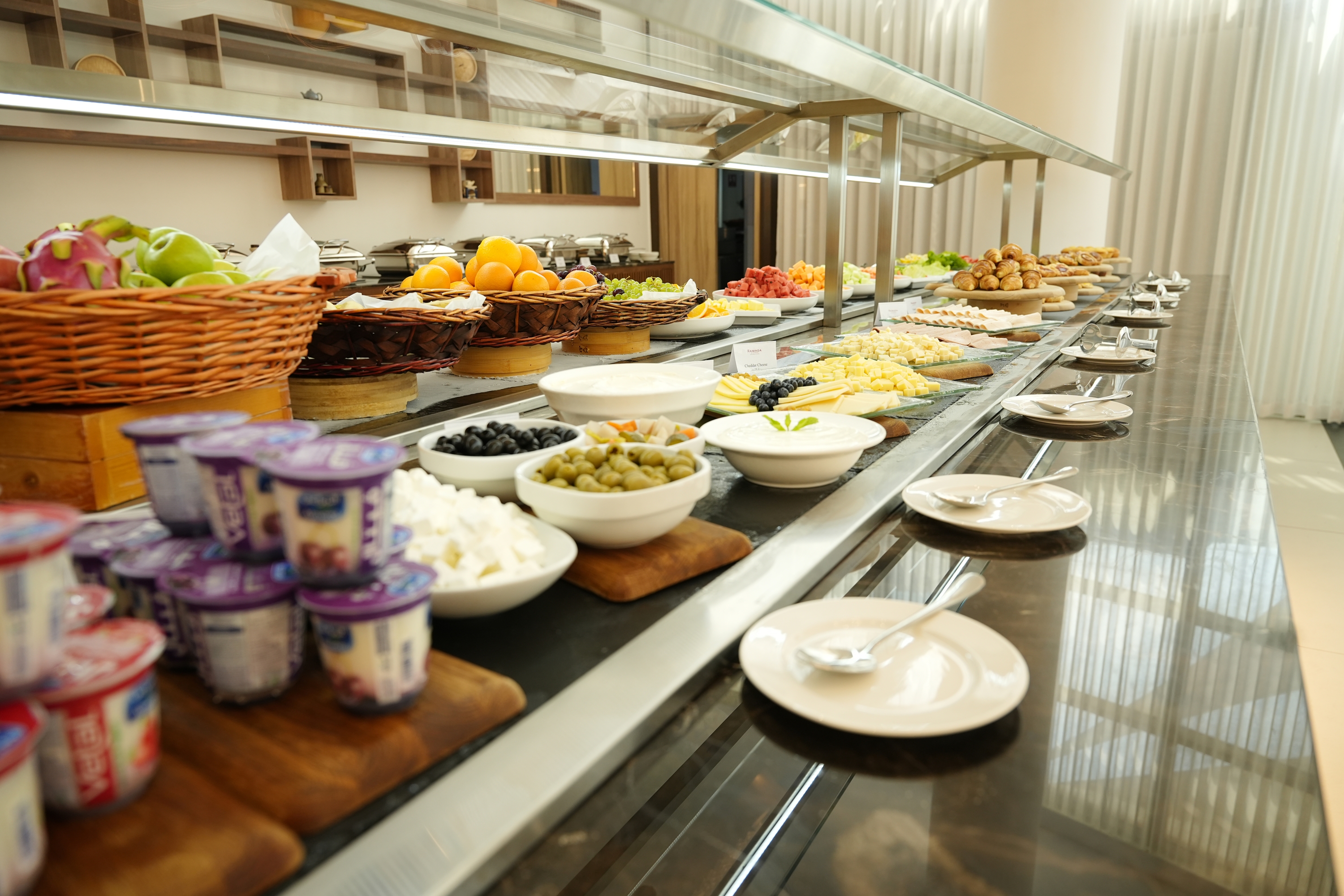 Ramada by Wyndham Abu Dhabi Al Sharia restaurant in Al Rahbah, Other than US/Canada