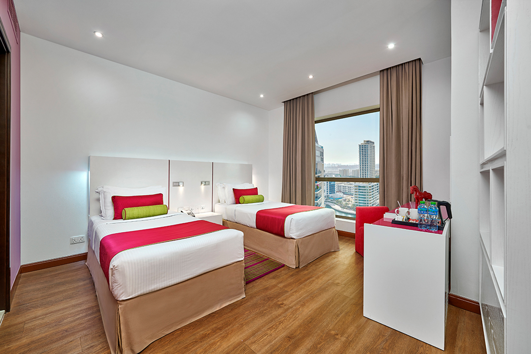 Guest room at the Ramada Hotel & Suites by Wyndham Dubai JBR in Dubai, Other than US/Canada