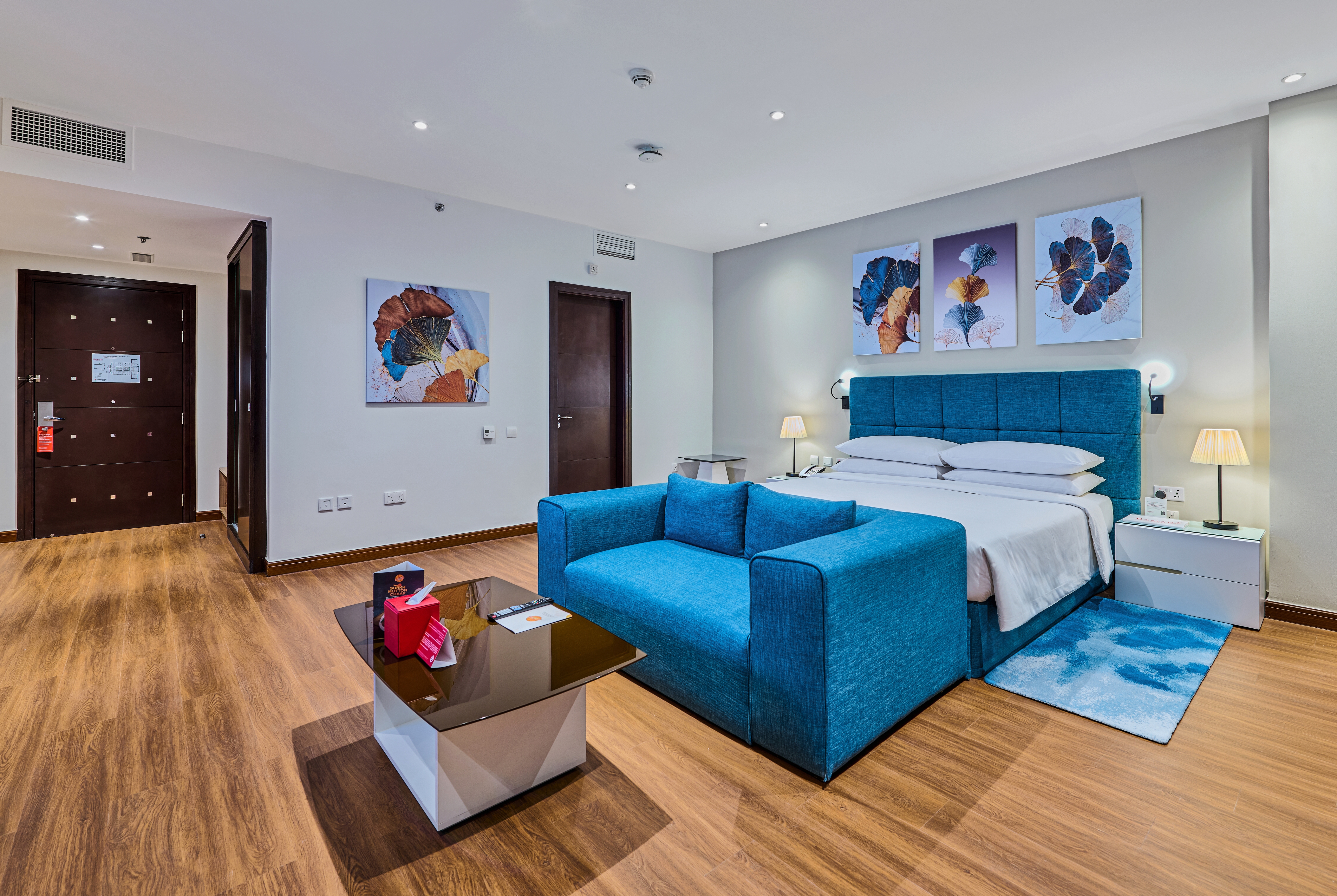 Guest room at the Ramada Hotel & Suites by Wyndham Dubai JBR in Dubai, Other than US/Canada