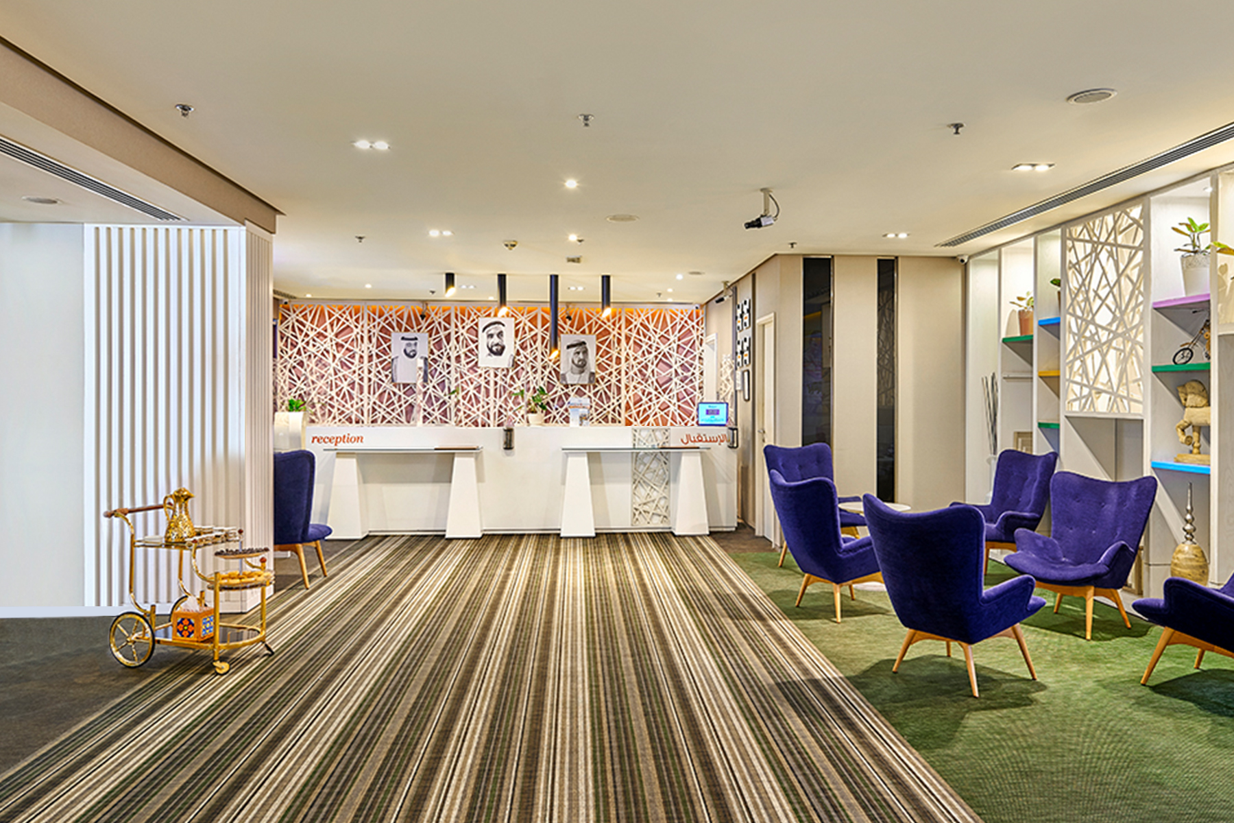 Ramada Hotel & Suites by Wyndham Dubai JBR hotel lobby in Dubai, Other than US/Canada