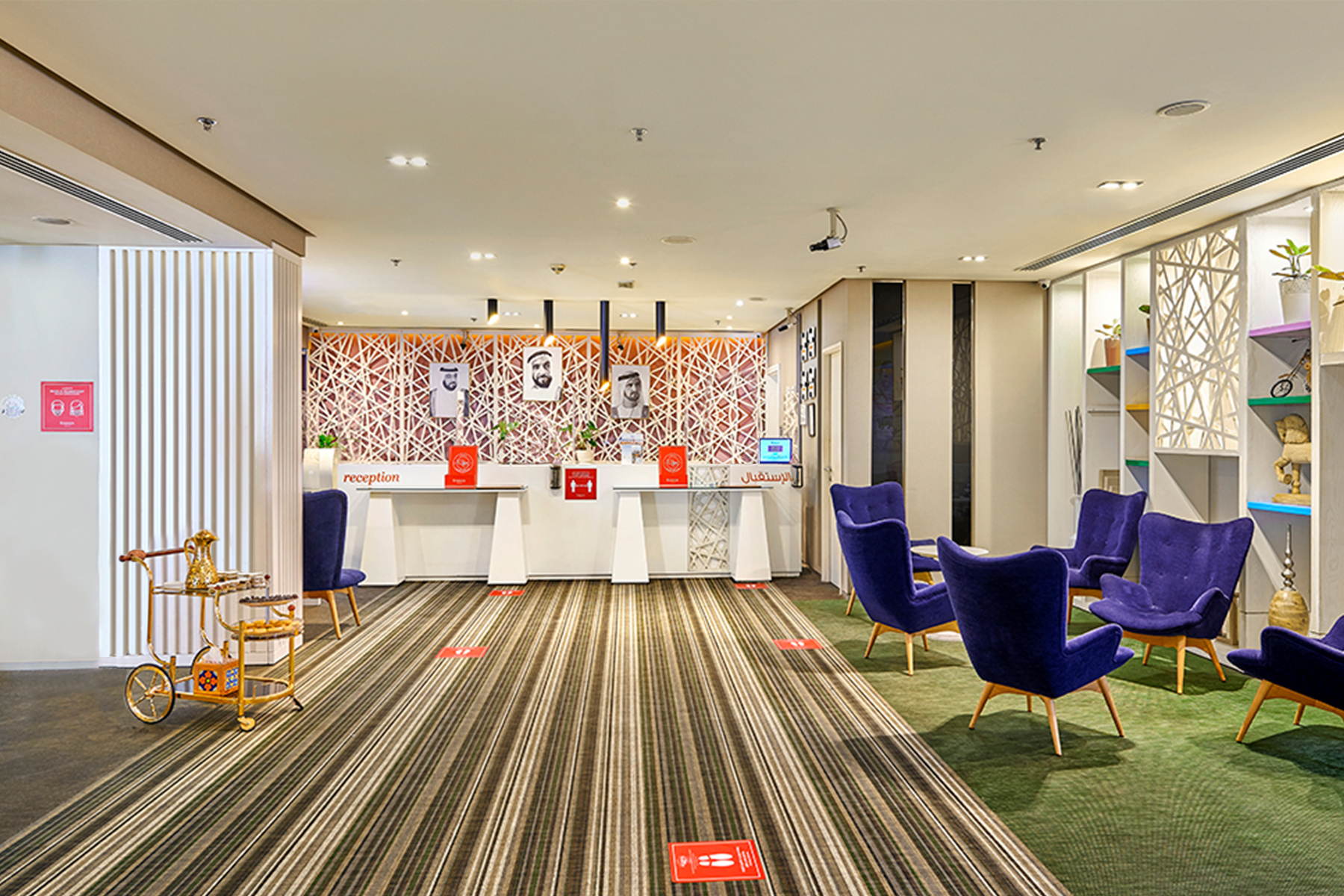 Ramada Hotel & Suites by Wyndham Dubai JBR hotel lobby in Dubai, Other than US/Canada