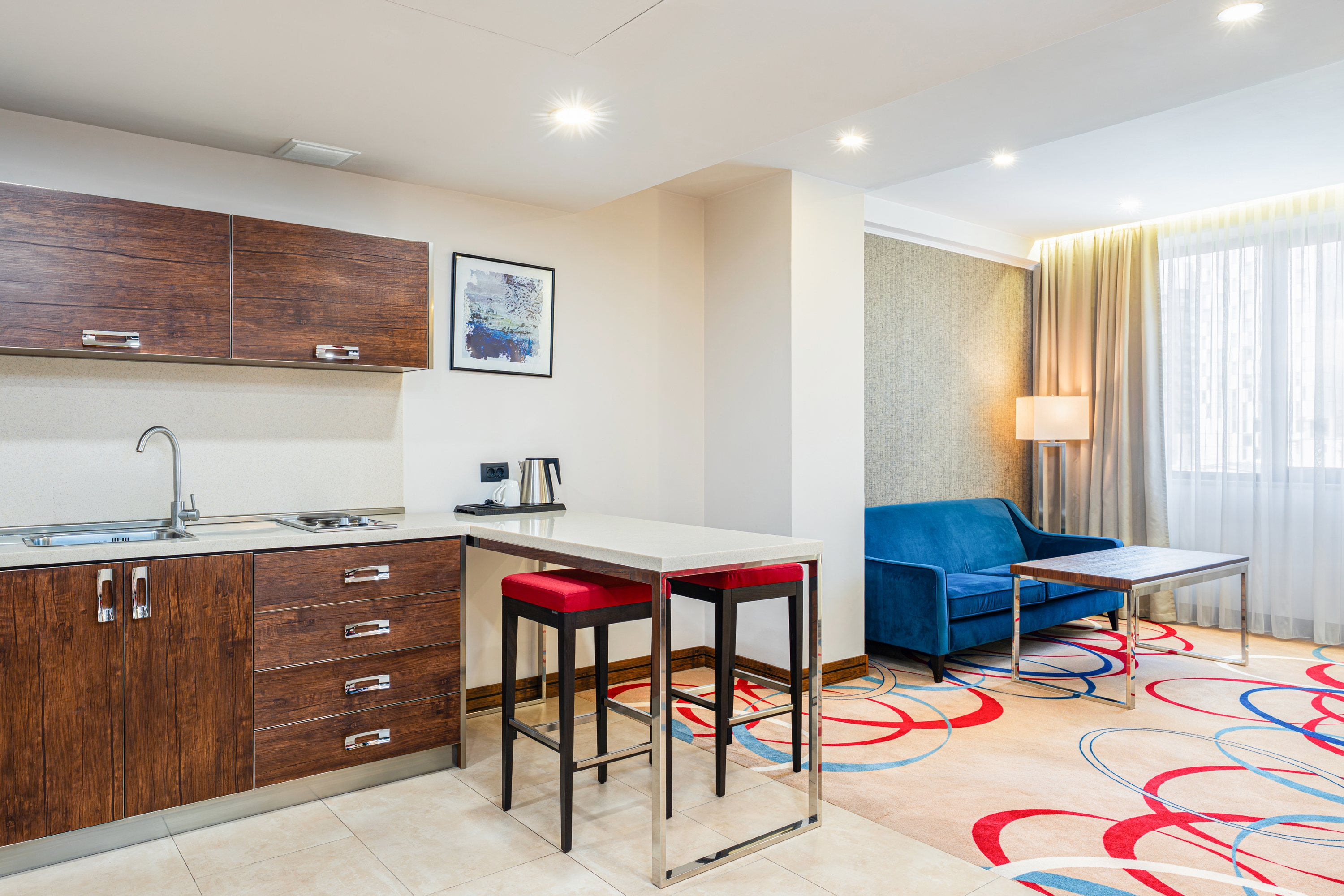 Guest room at the Ramada Hotel & Suites by Wyndham Yerevan in Yerevan, Other than US/Canada
