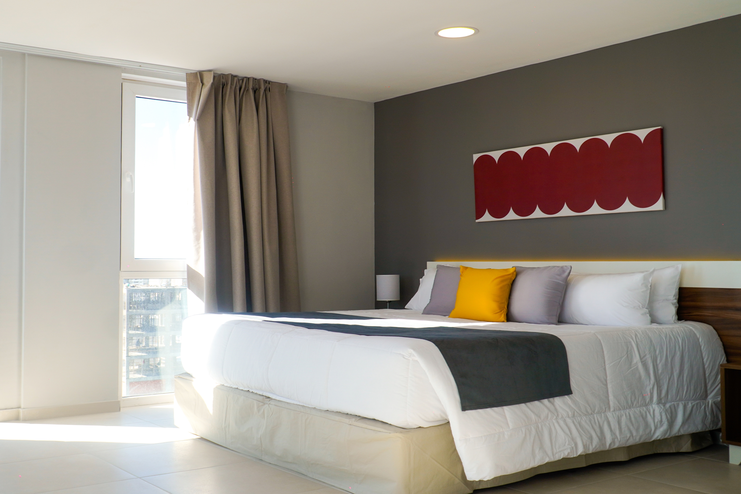 Guest room at the Ramada Residences by Wyndham Puerto Madryn CQ Gales in Puerto Madryn, Other than US/Canada