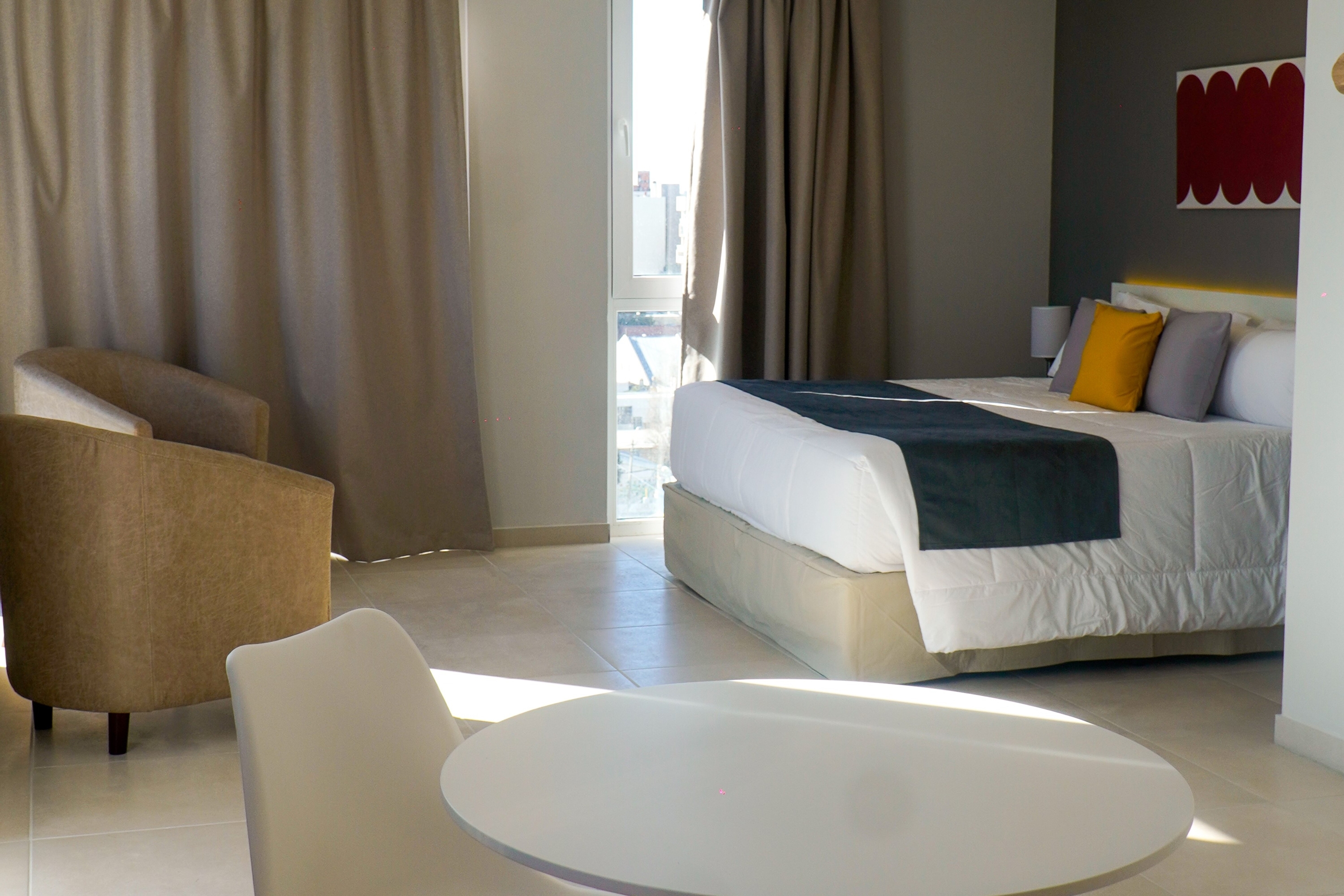 Guest room at the Ramada Residences by Wyndham Puerto Madryn CQ Gales in Puerto Madryn, Other than US/Canada