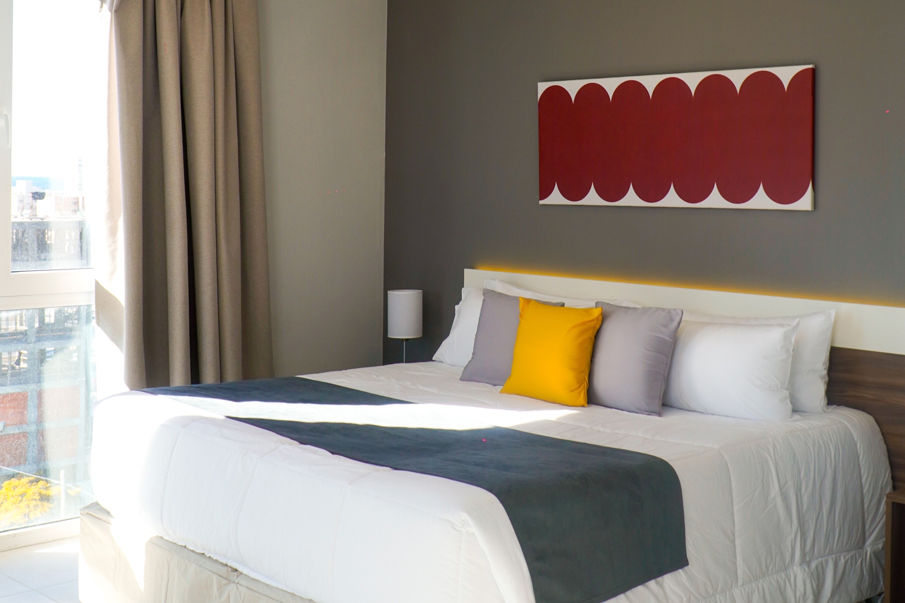 Guest room at the Ramada Residences by Wyndham Puerto Madryn CQ Gales in Puerto Madryn, Other than US/Canada