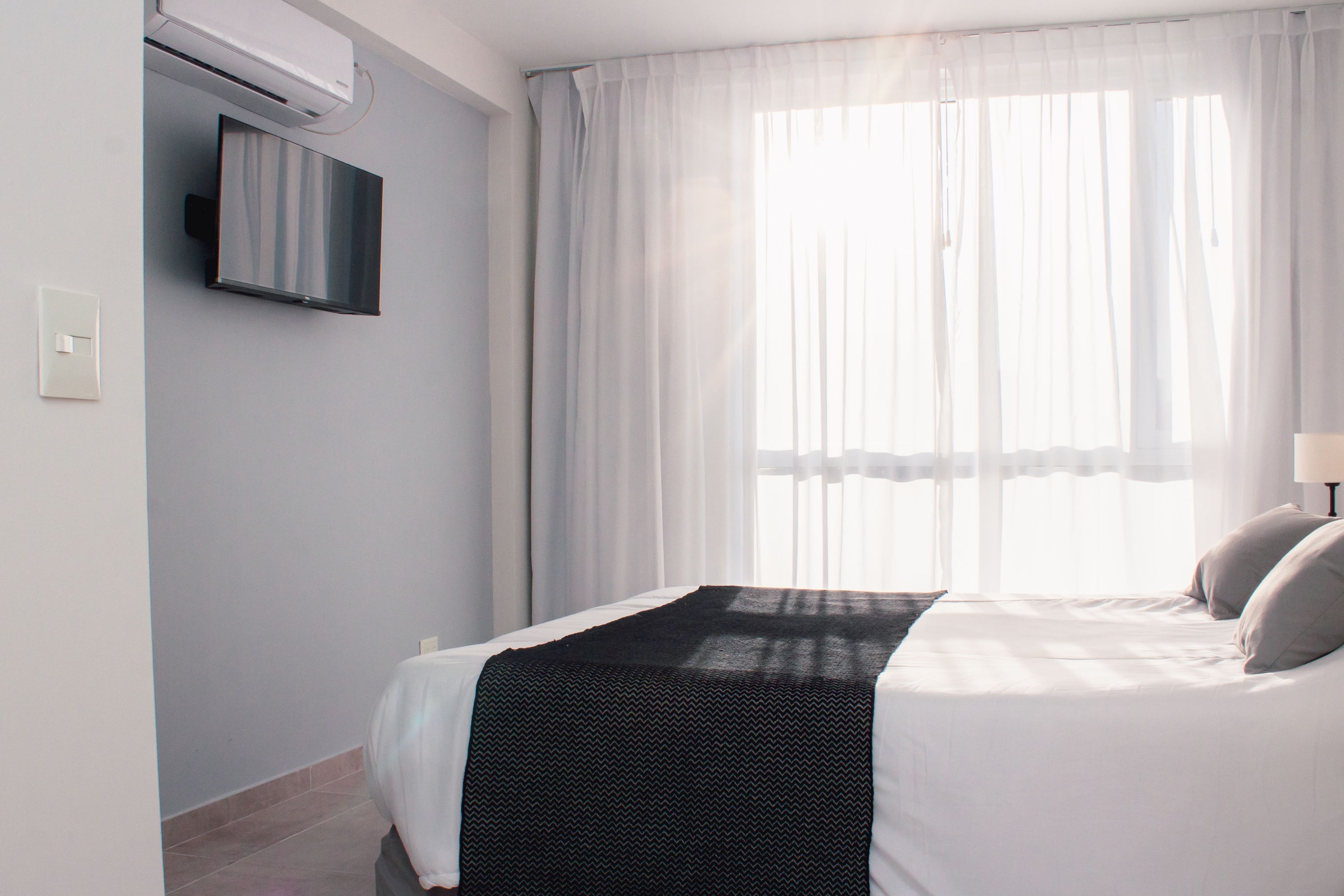 Guest room at the Ramada Residences by Wyndham Puerto Madryn CQ Mitre in Puerto Madryn, Other than US/Canada