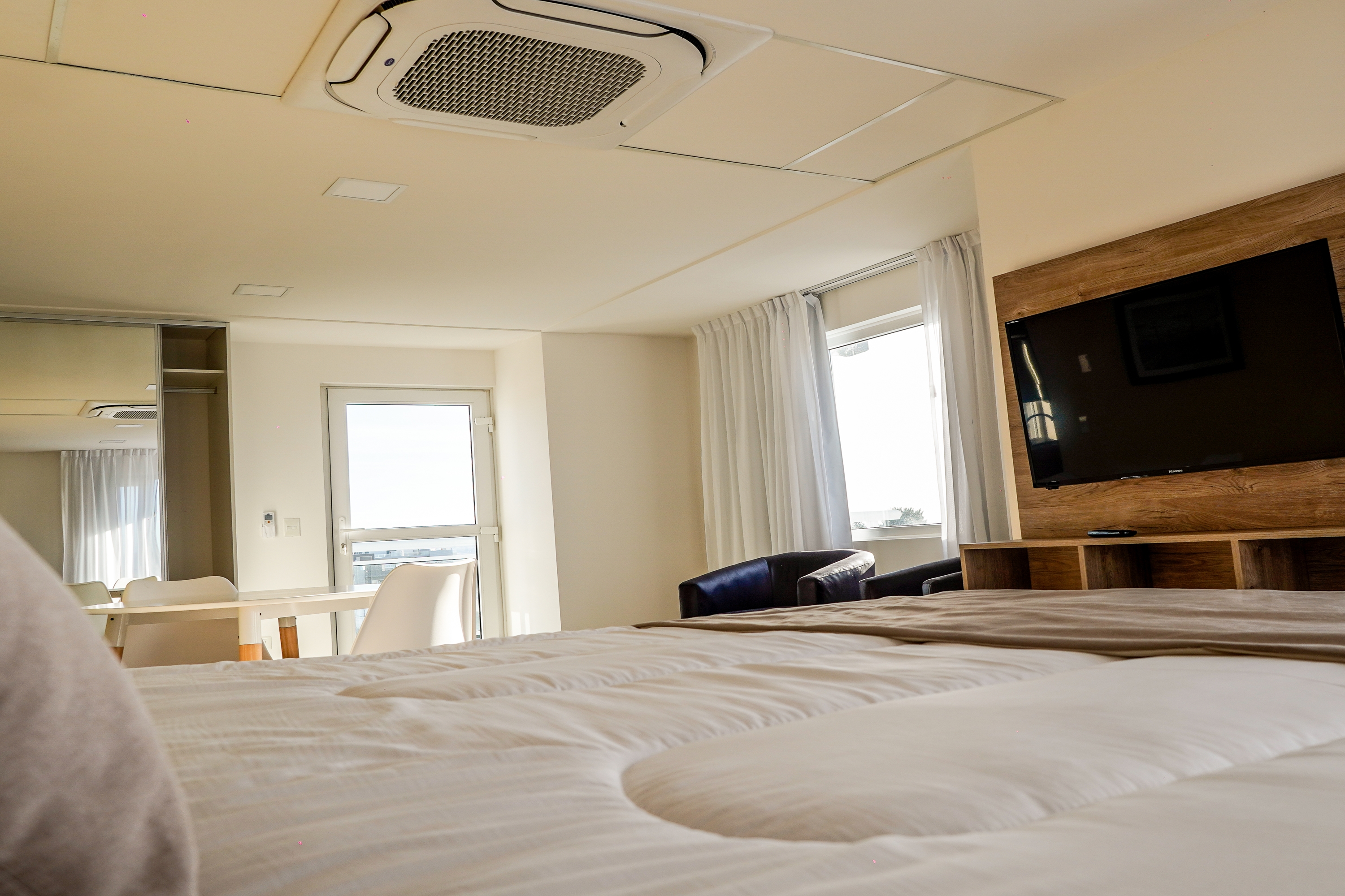 Guest room at the Ramada Residences by Wyndham Puerto Madryn CQ Parry in Puerto Madryn, Other than US/Canada