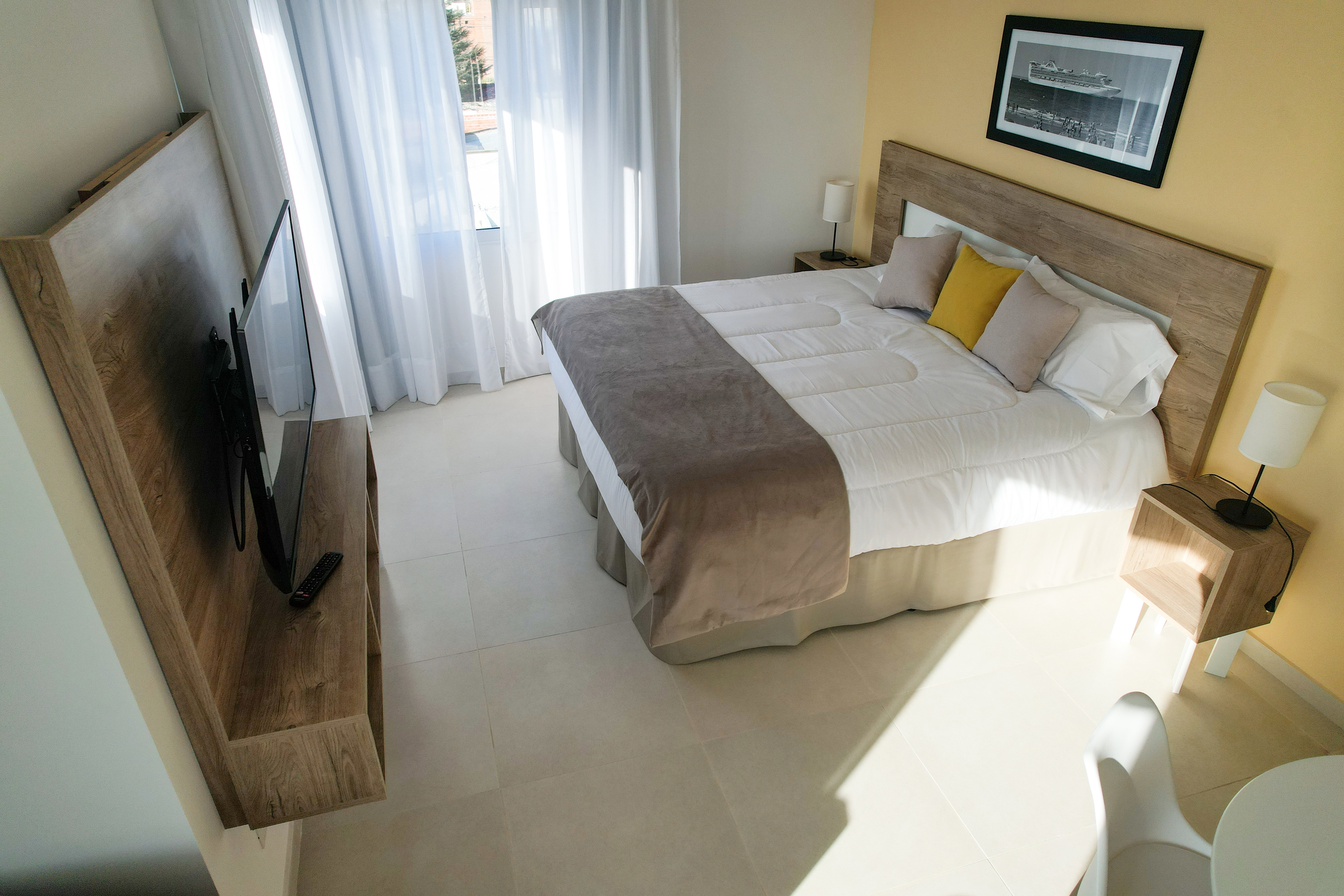 Guest room at the Ramada Residences by Wyndham Puerto Madryn CQ Parry in Puerto Madryn, Other than US/Canada
