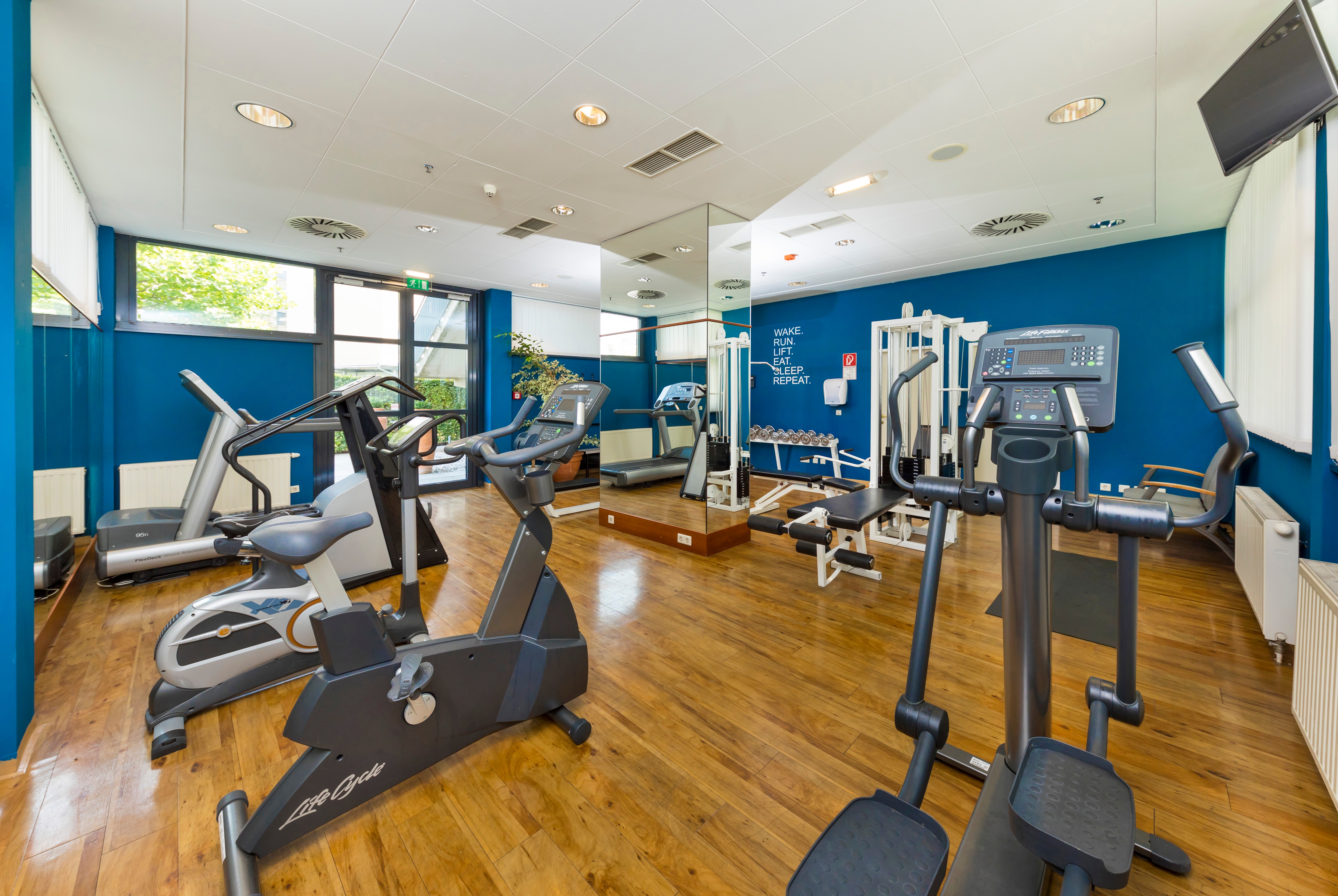 Fitness room at Ramada by Wyndham Graz in Graz, Other than US/Canada