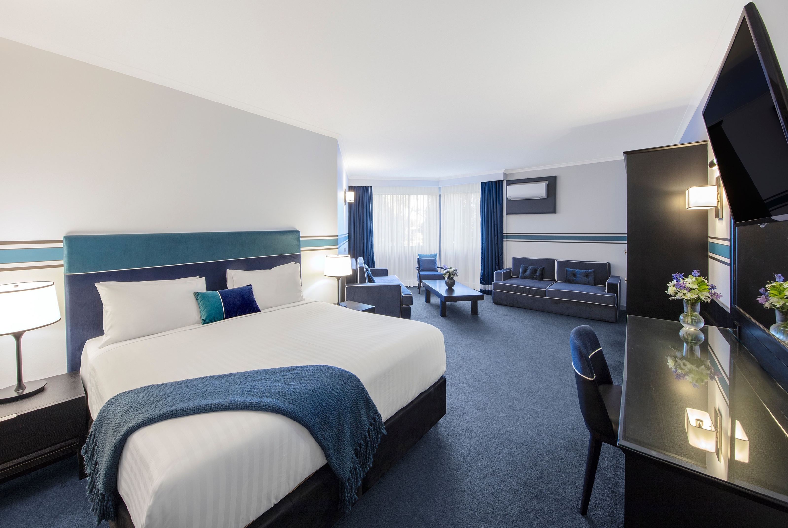 Guest room at the Ramada by Wyndham Diplomat Canberra in Canberra, Other than US/Canada