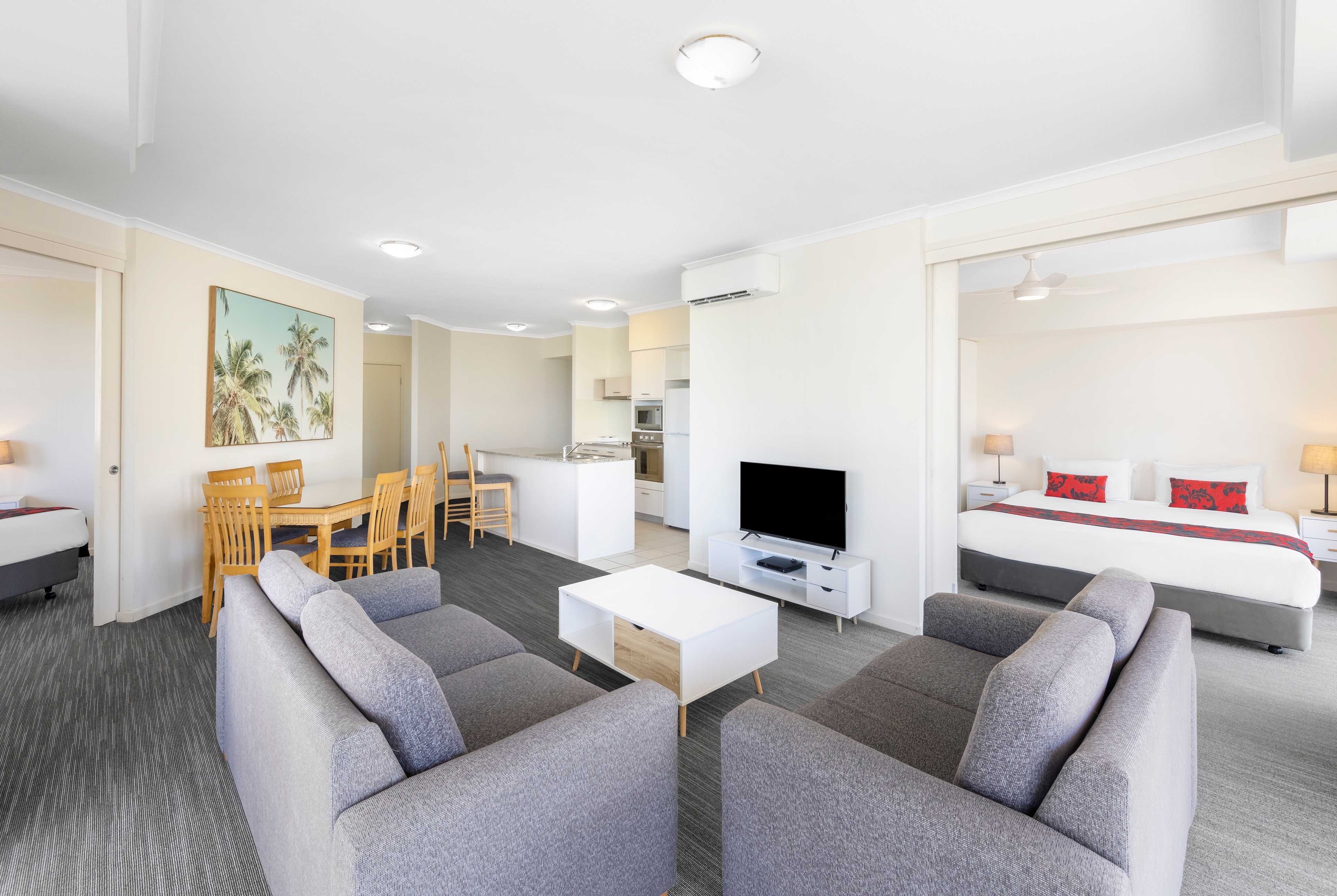 Ramada By Wyndham Marcoola Beach suite living room in Marcoola, Other than US/Canada