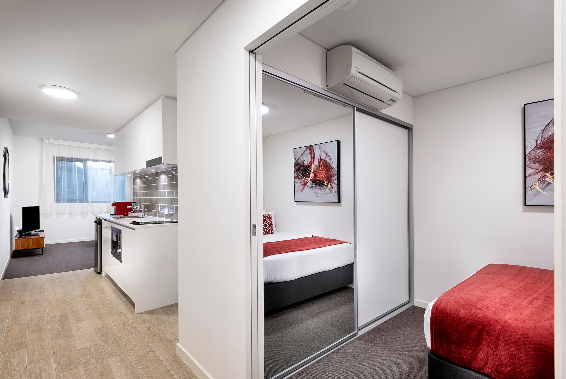 Guest room at the Ramada by Wyndham VetroBlu Scarborough Beach in Scarborough Beach, Other than US/Canada