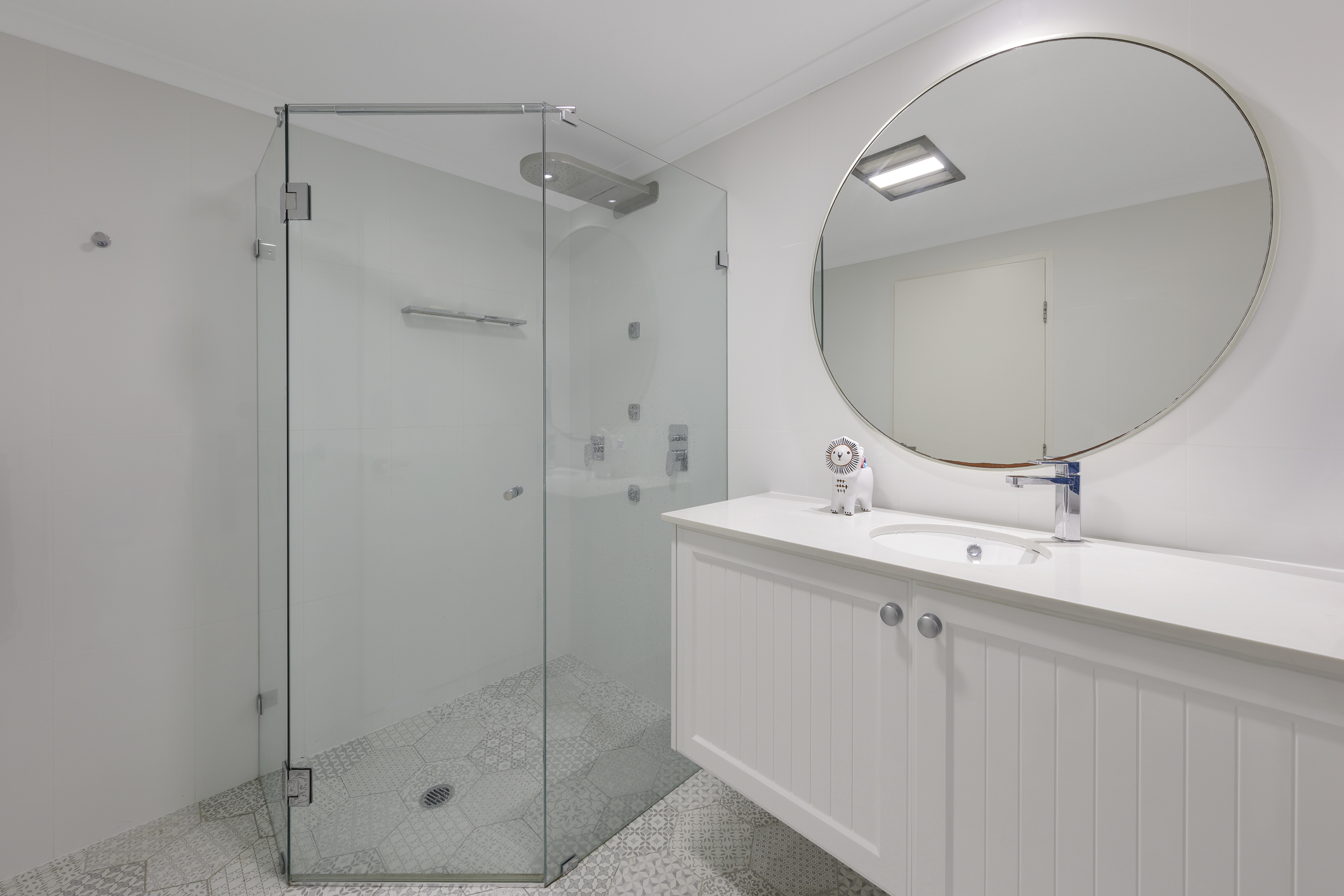 Guest room bath at the Ramada Resort by Wyndham Shoal Bay in Shoal Bay, Other than US/Canada