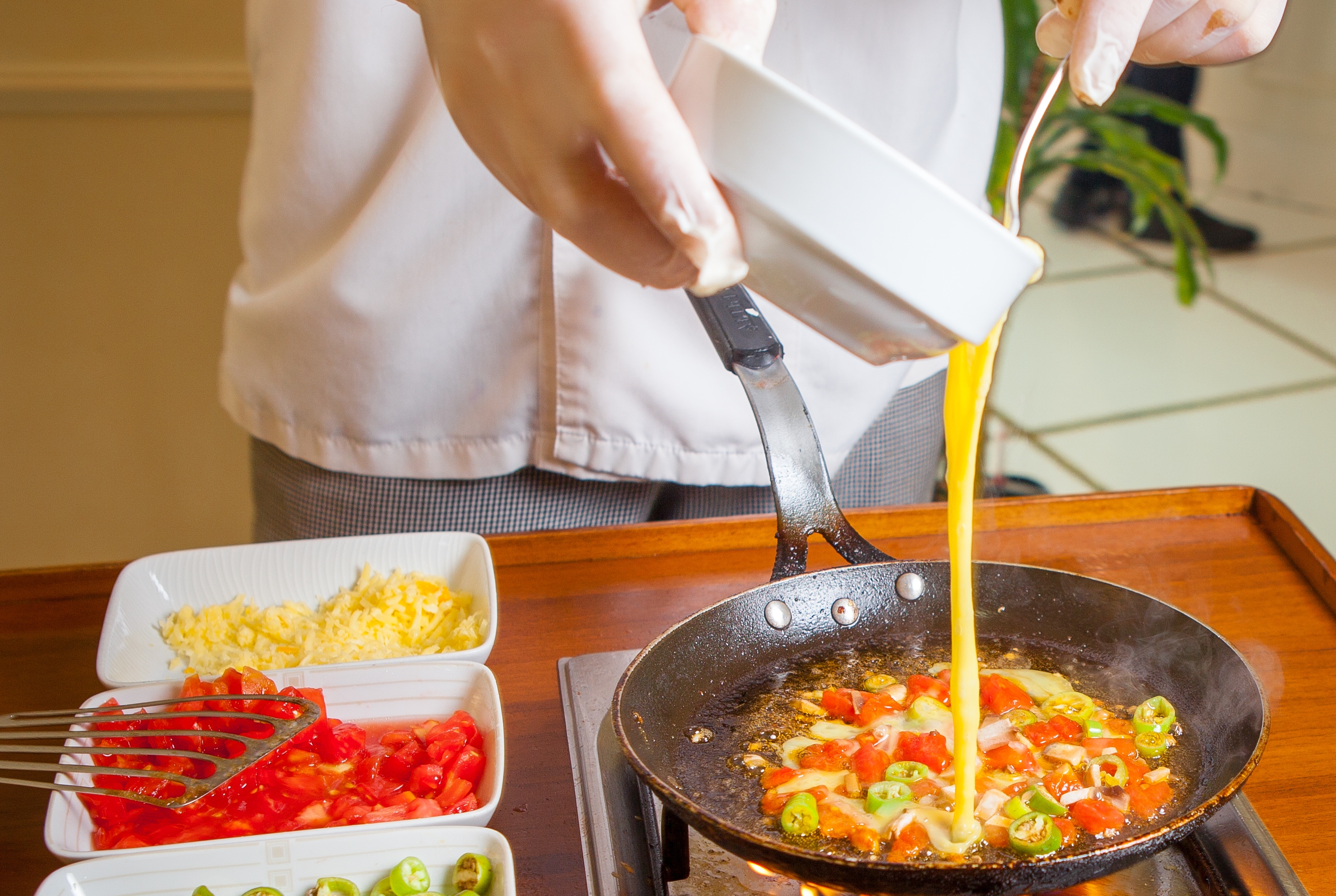 Ramada by Wyndham Baku restaurant breakfast area close up in Baku, Other than US/Canada