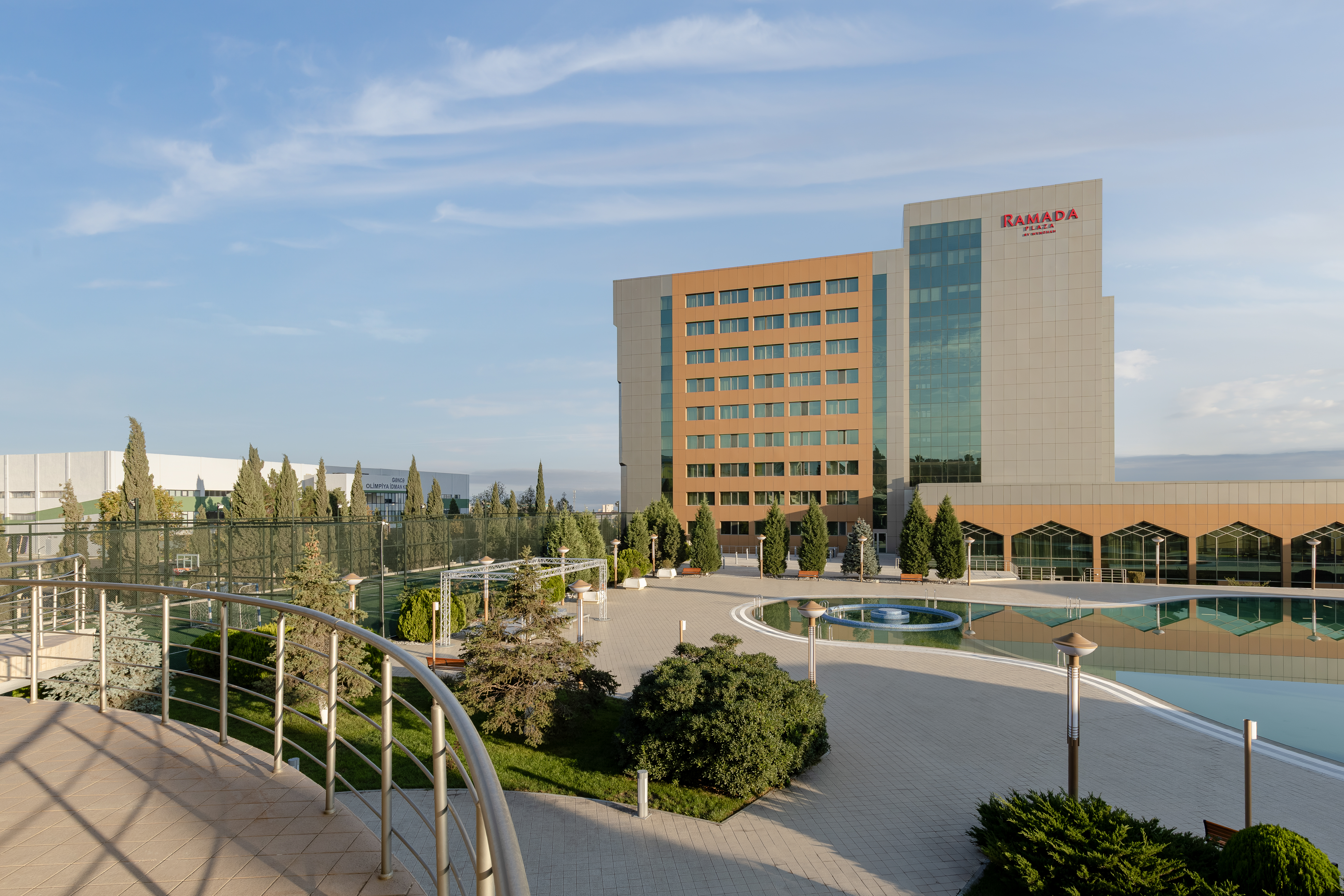 Ramada Plaza by Wyndham Gence cafe in Gence, Other than US/Canada