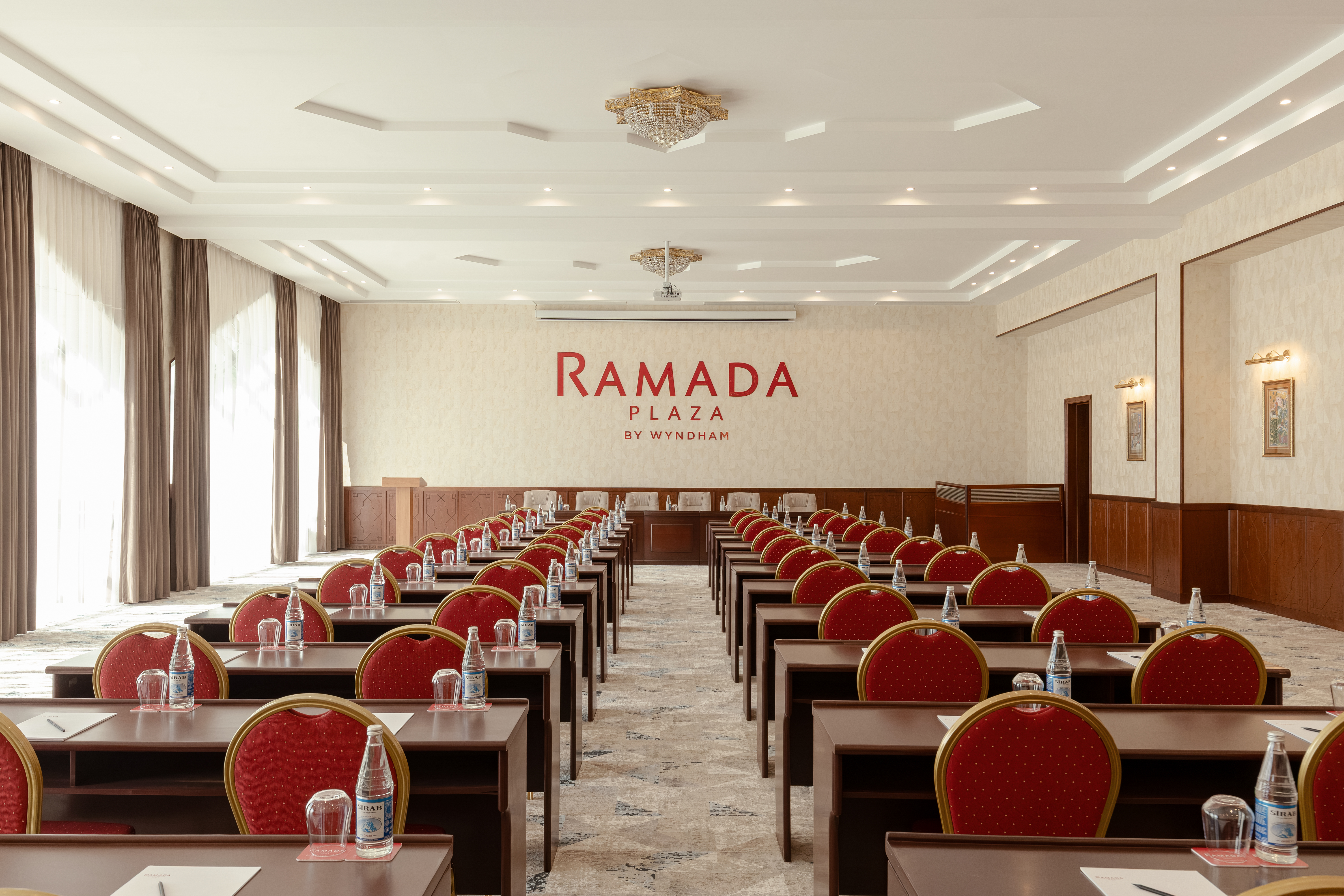 Classroom meeting room at Ramada Plaza by Wyndham Gence in Gence, Other than US/Canada