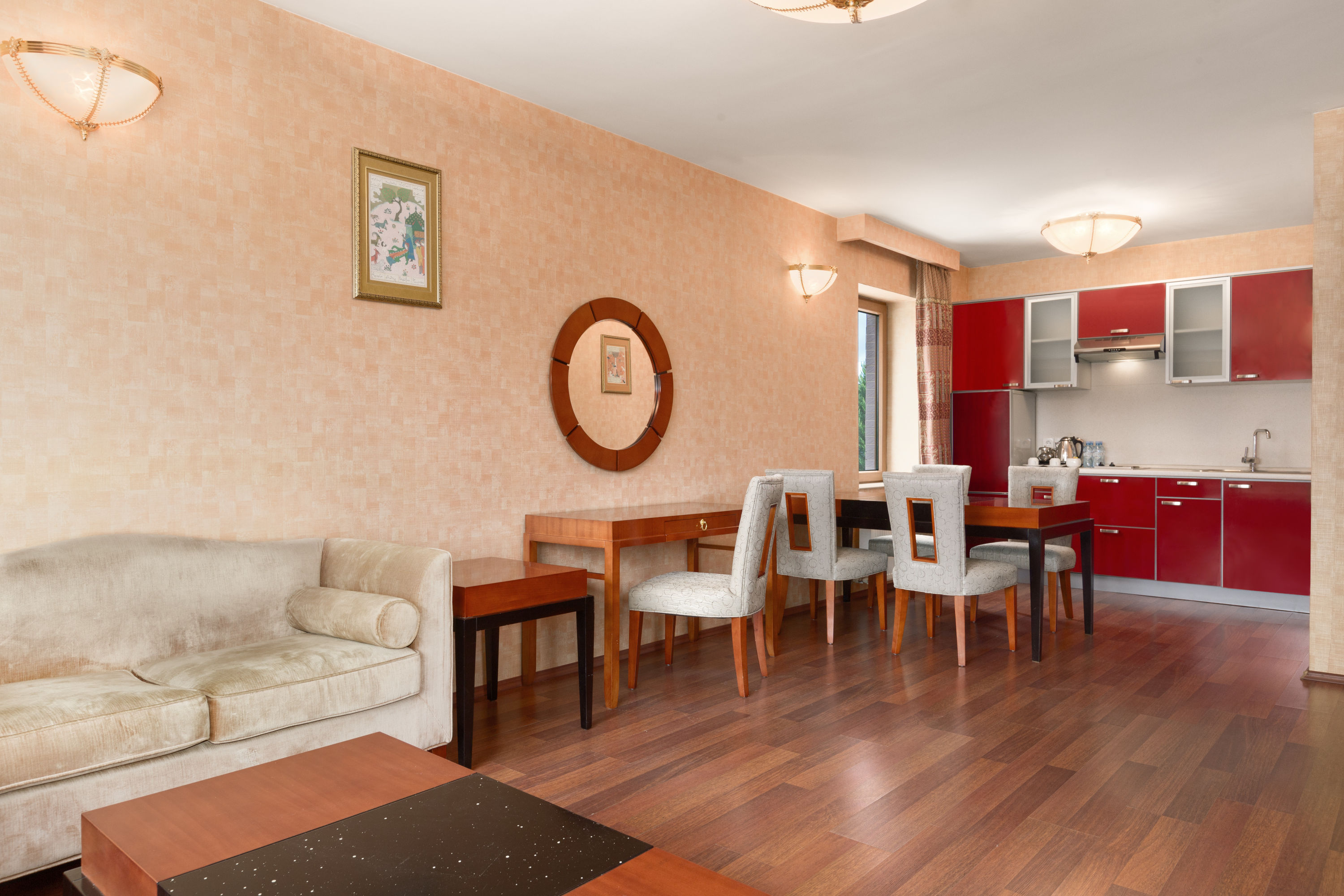 Guest room at the Ramada Plaza by Wyndham Gence in Gence, Other than US/Canada