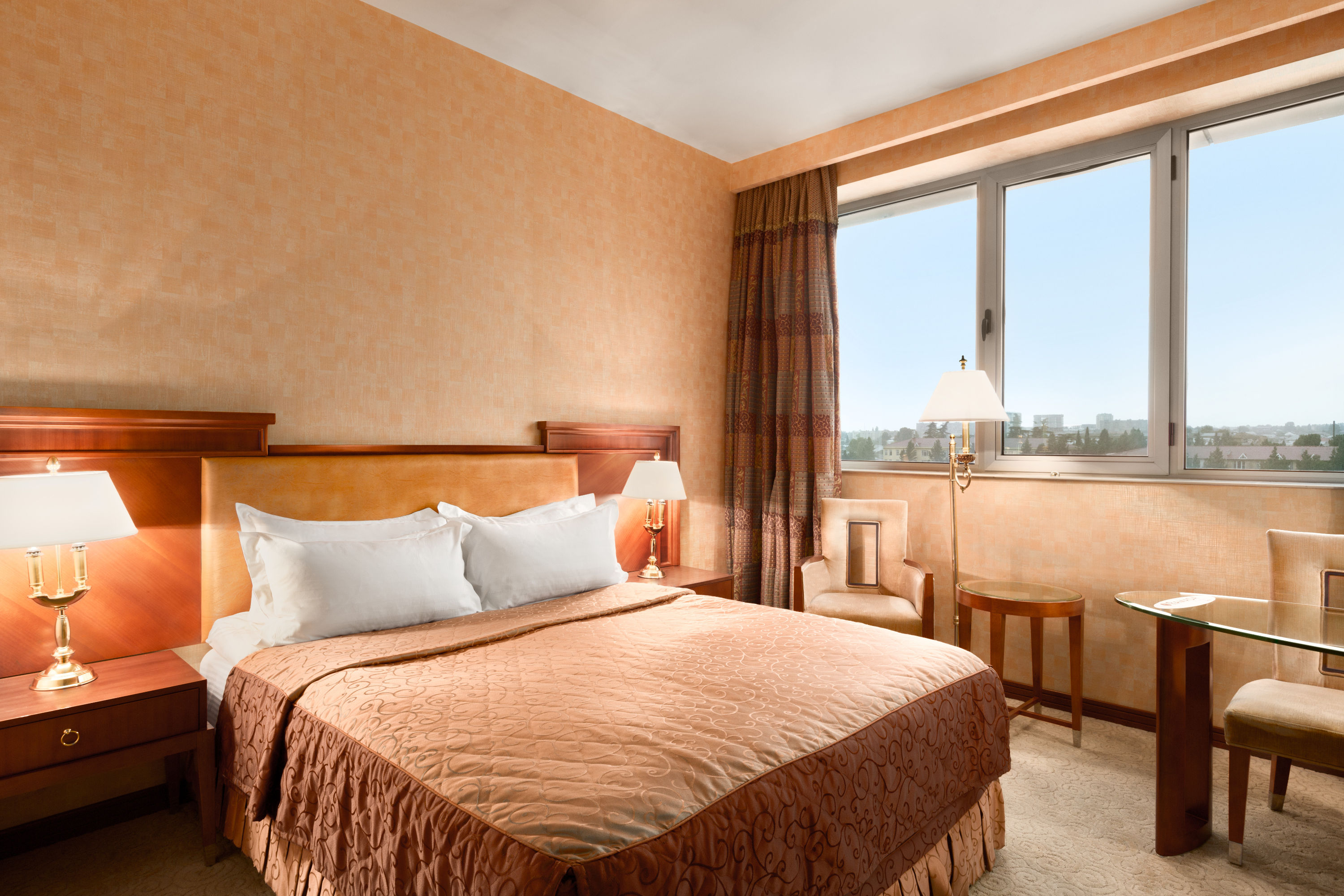 Guest room at the Ramada Plaza by Wyndham Gence in Gence, Other than US/Canada