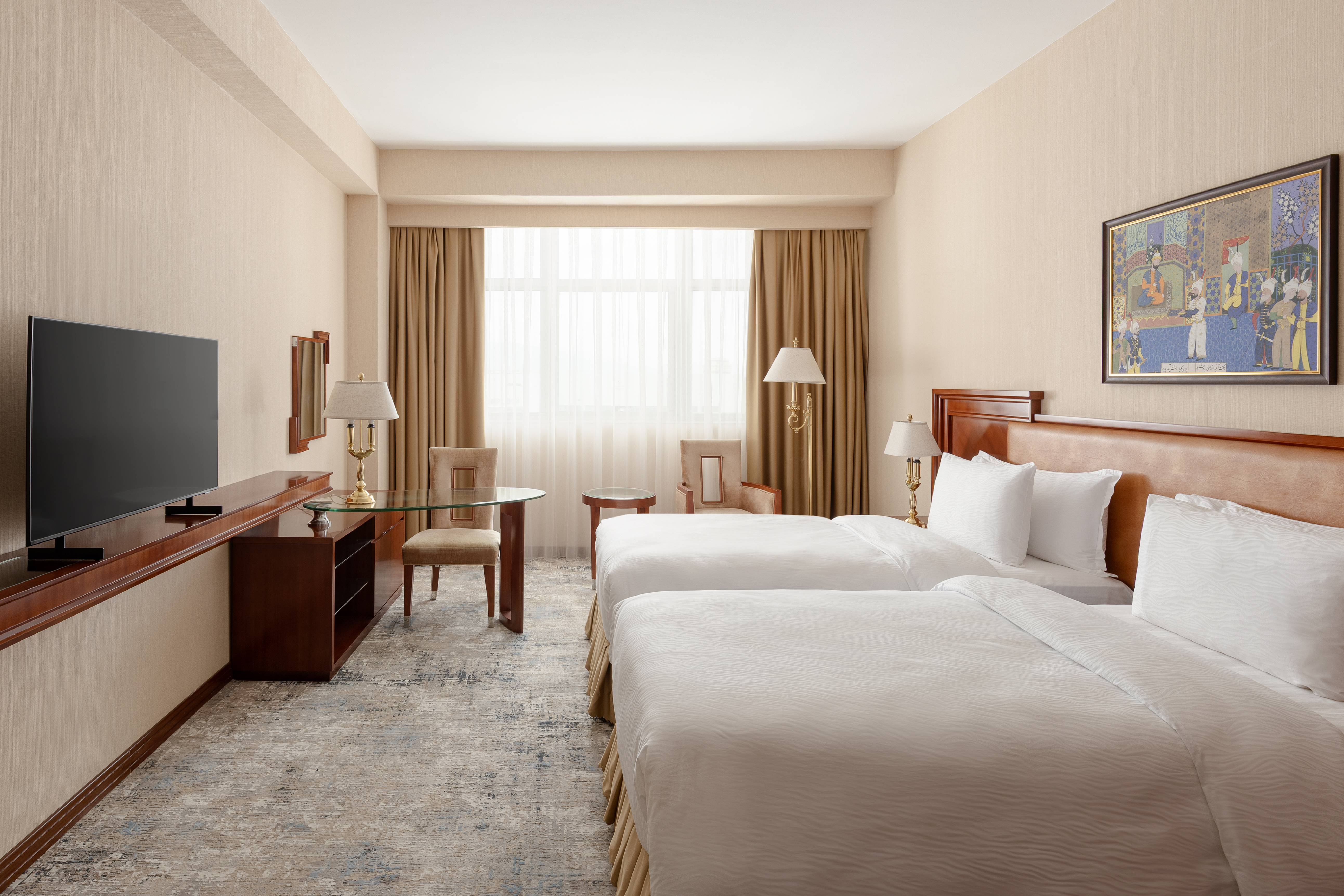 Guest room at the Ramada Plaza by Wyndham Gence in Gence, Other than US/Canada