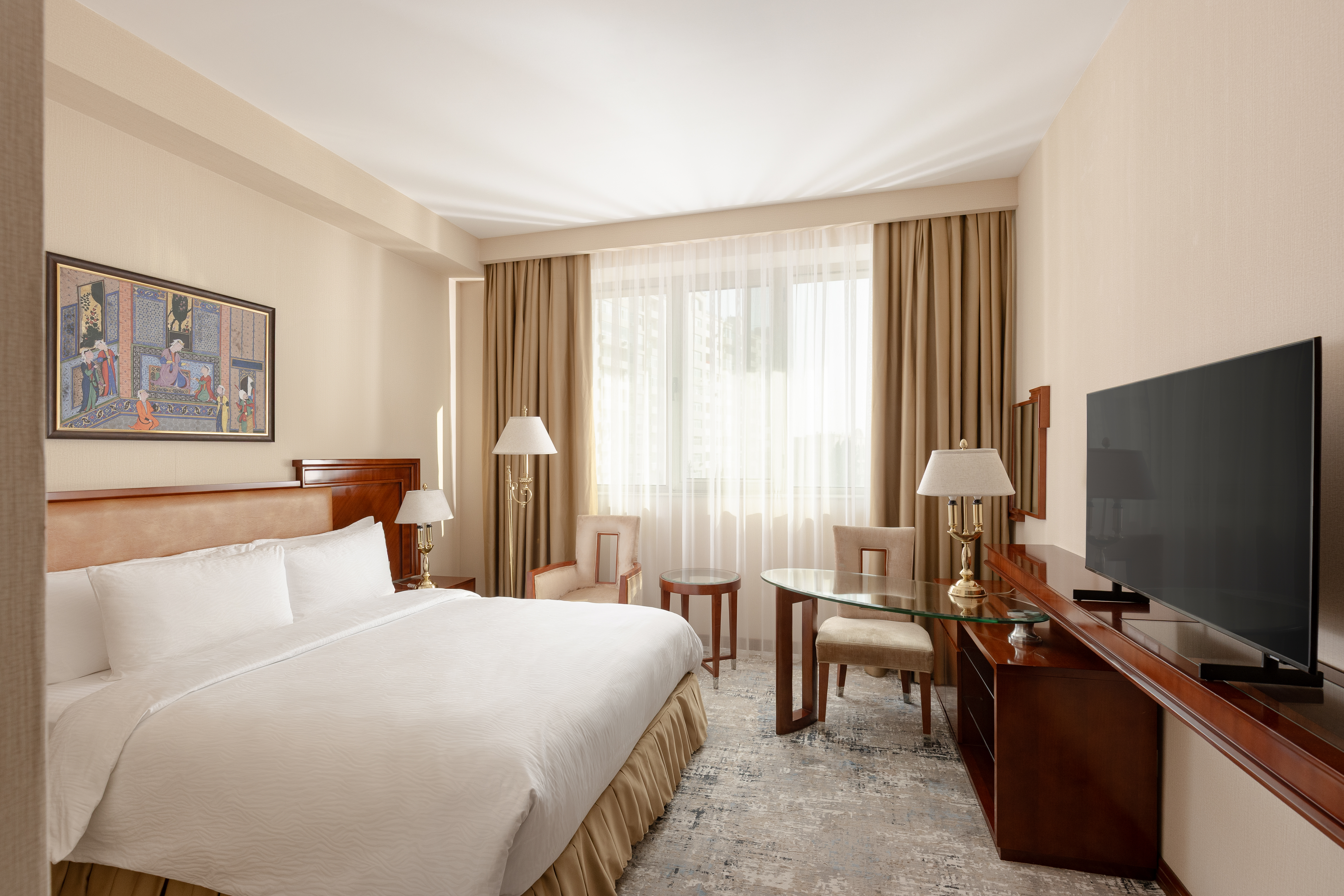 Guest room at the Ramada Plaza by Wyndham Gence in Gence, Other than US/Canada