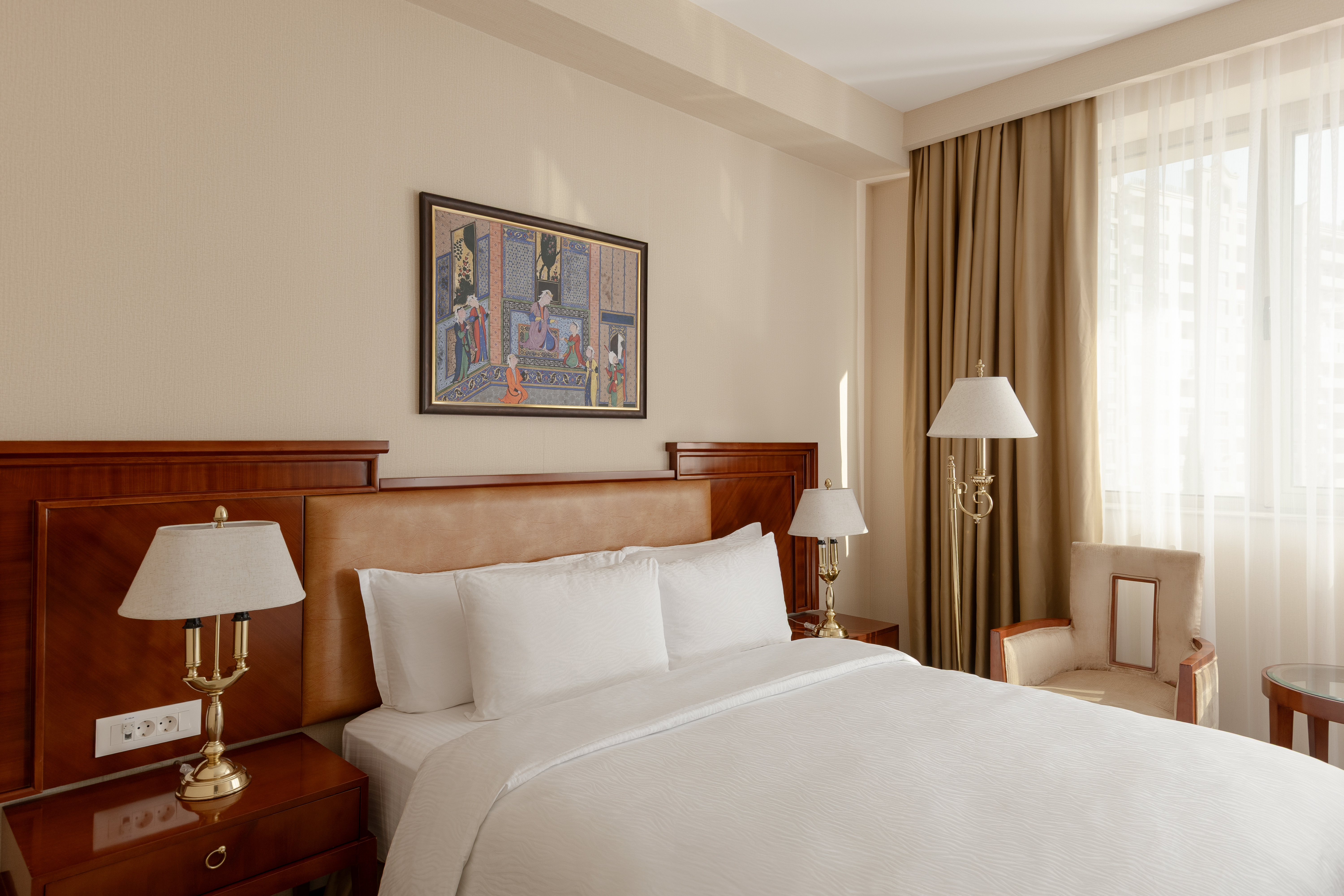 Guest room at the Ramada Plaza by Wyndham Gence in Gence, Other than US/Canada