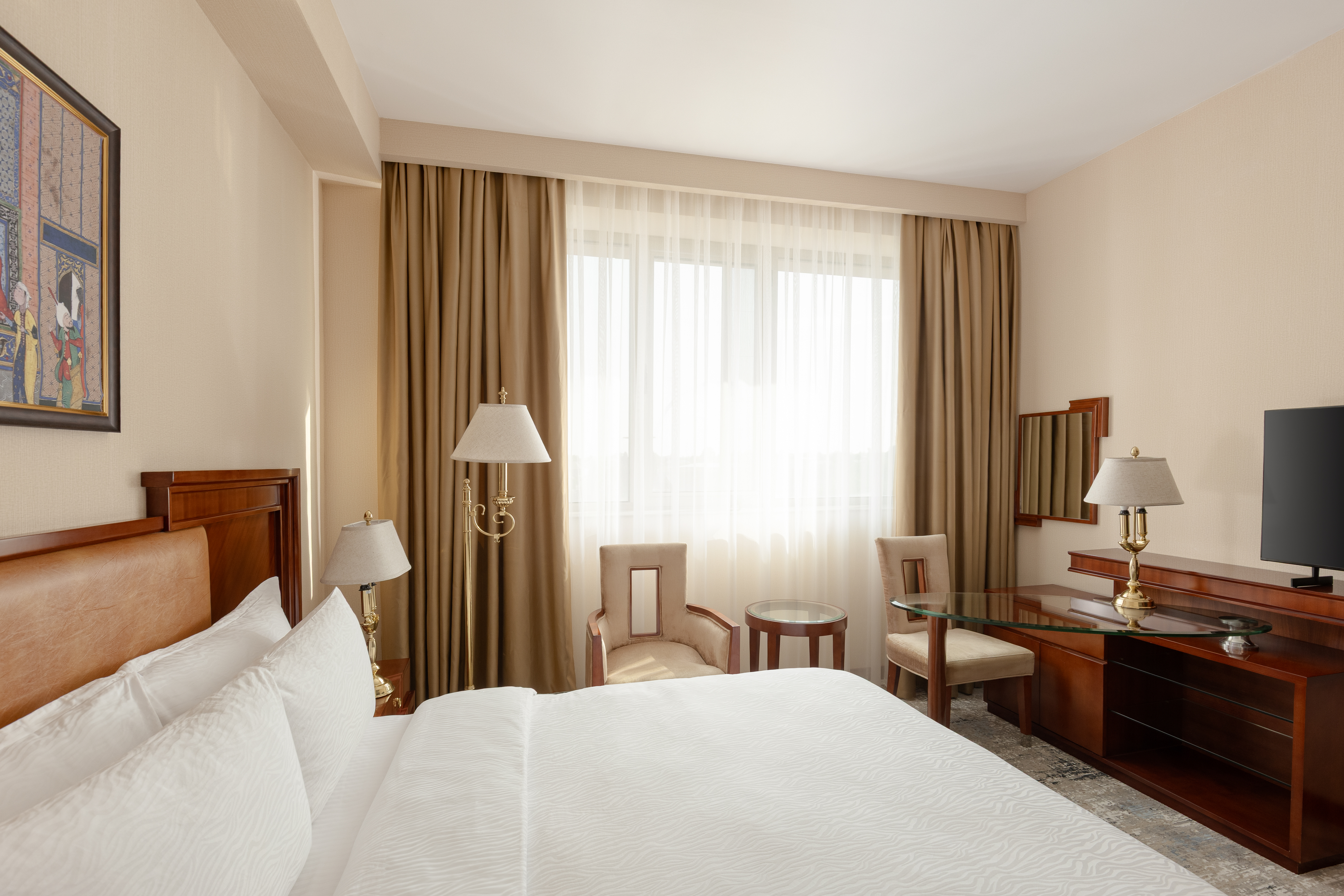 Guest room at the Ramada Plaza by Wyndham Gence in Gence, Other than US/Canada