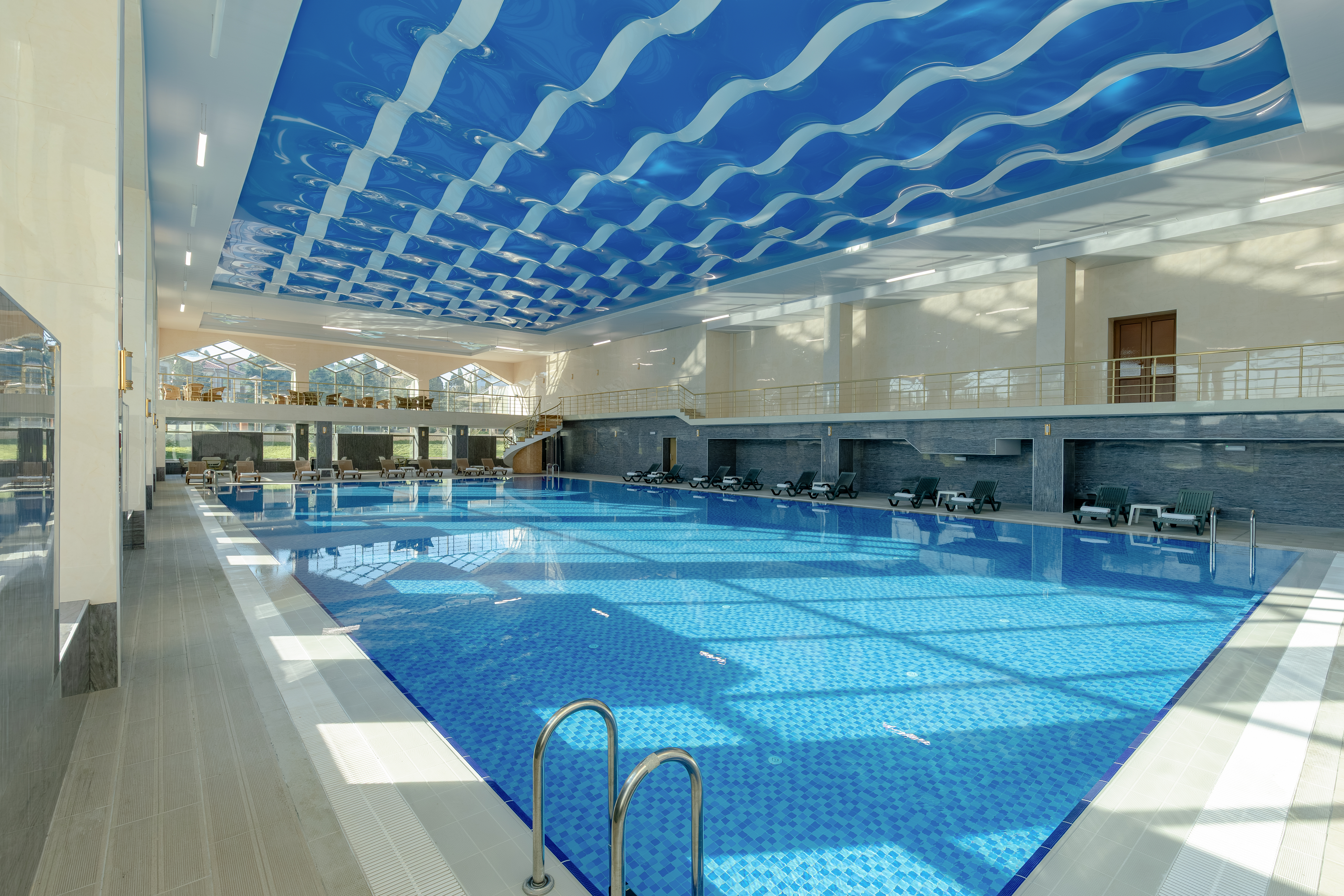 Indoor pool at the Ramada Plaza by Wyndham Gence in Gence, Other than US/Canada