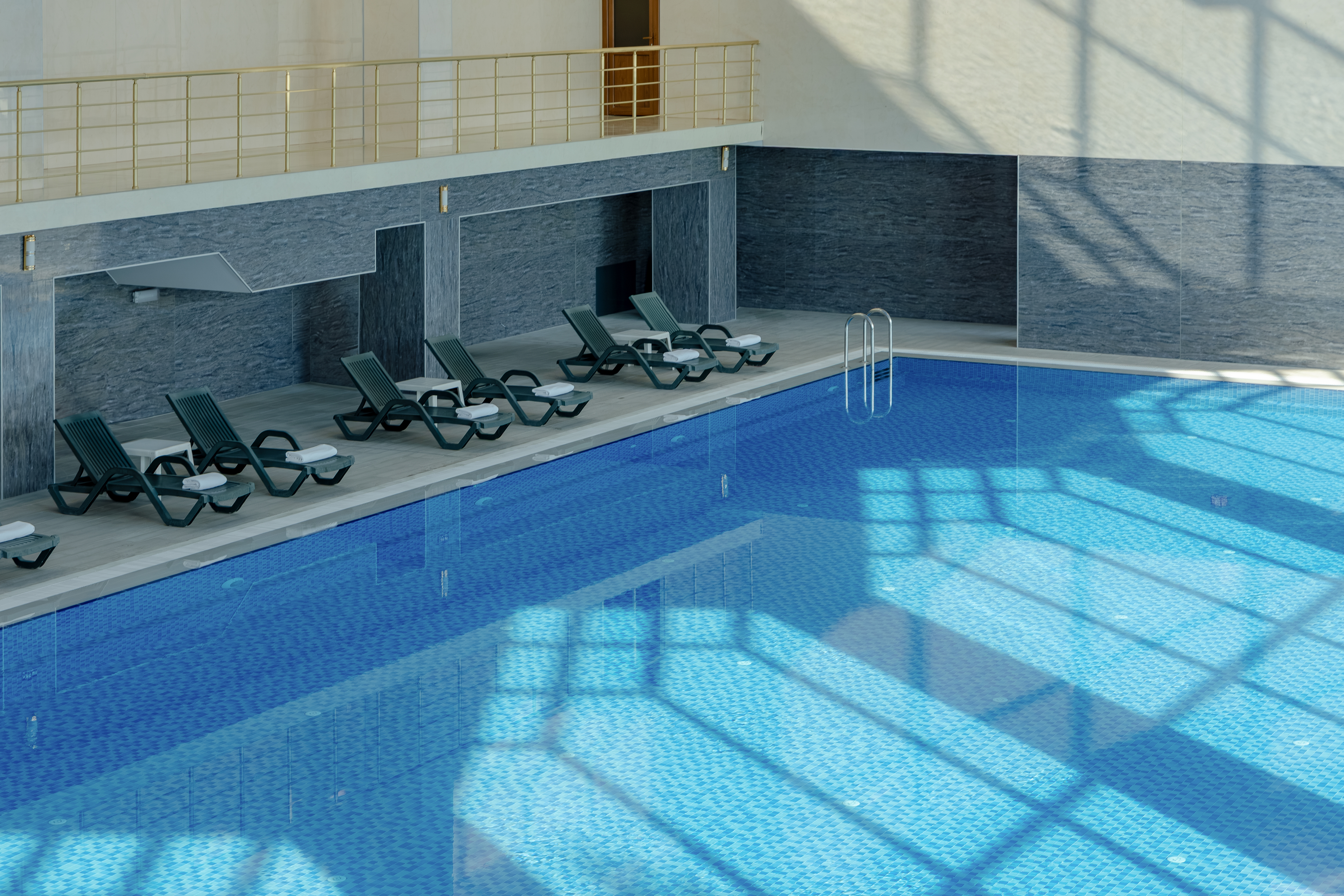 Indoor pool at the Ramada Plaza by Wyndham Gence in Gence, Other than US/Canada