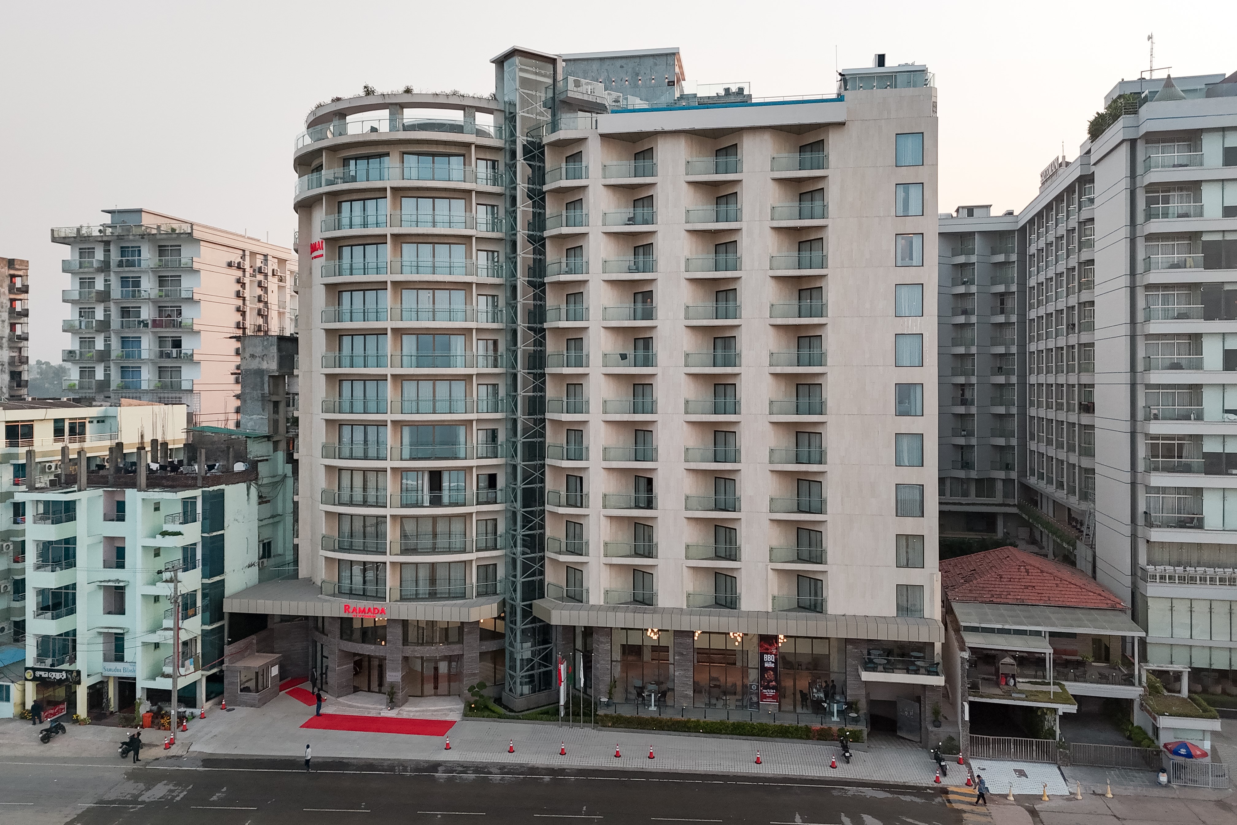 Exterior of Ramada by Wyndham Cox's Bazar Kolatoli Beach hotel in Coxs Bazar, Other than US/Canada