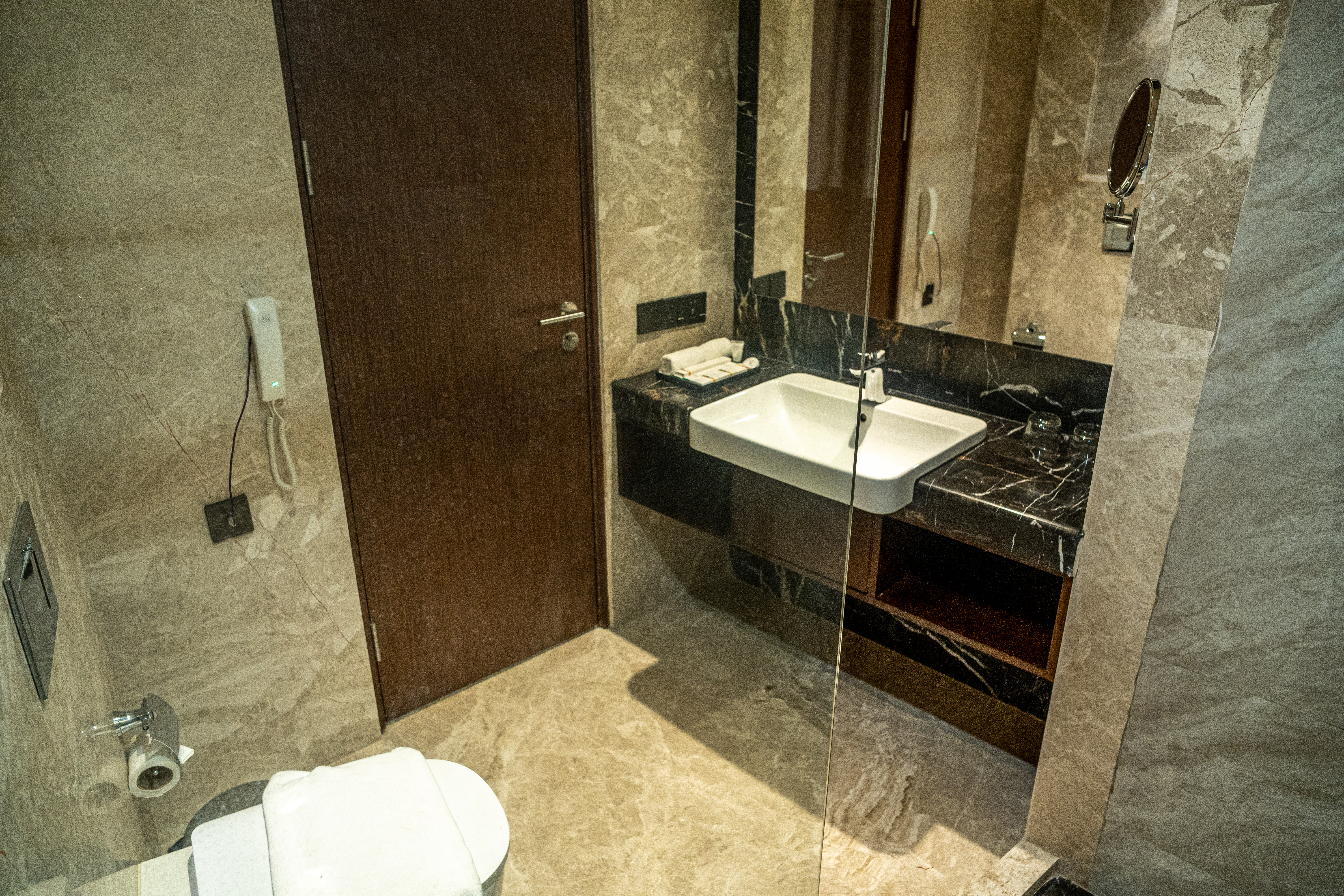 Guest room bath at the Ramada by Wyndham Cox's Bazar Kolatoli Beach in Coxs Bazar, Other than US/Canada