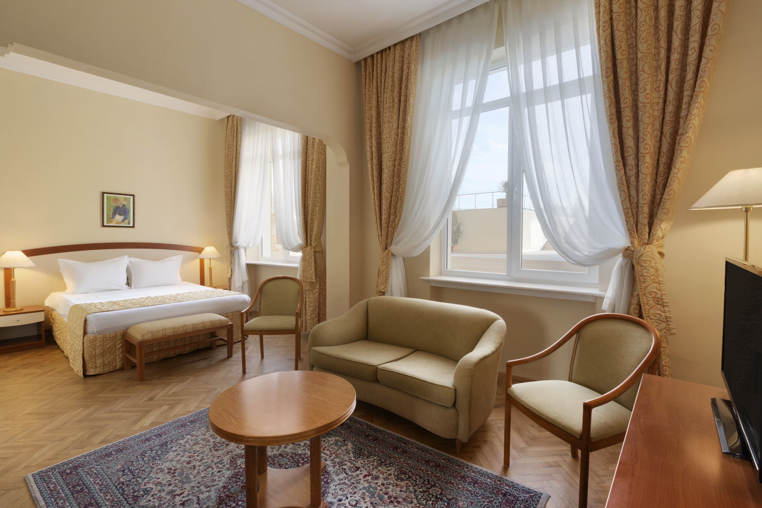 Guest room at the Ramada by Wyndham Plovdiv Trimontium in Plovdiv, Other than US/Canada