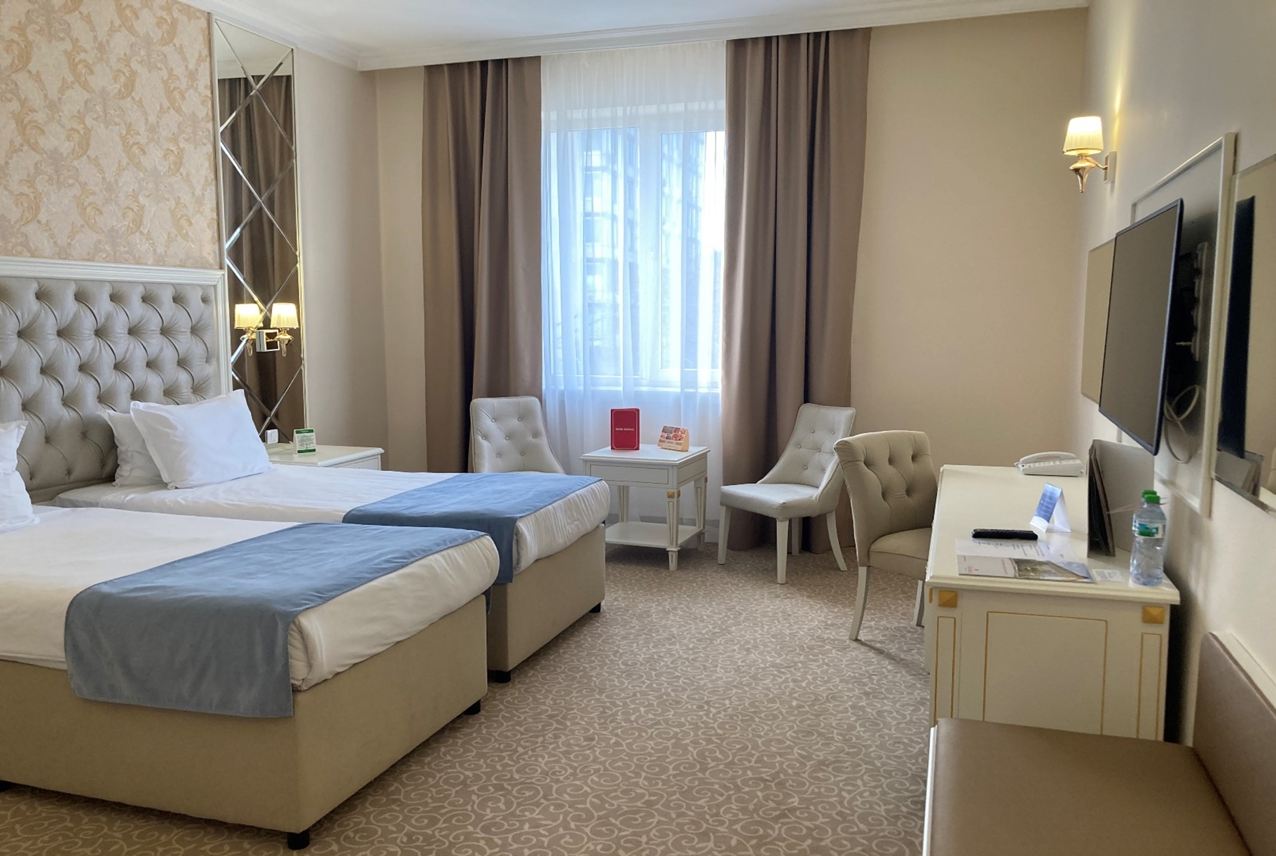 Guest room at the Ramada by Wyndham Plovdiv Trimontium in Plovdiv, Other than US/Canada