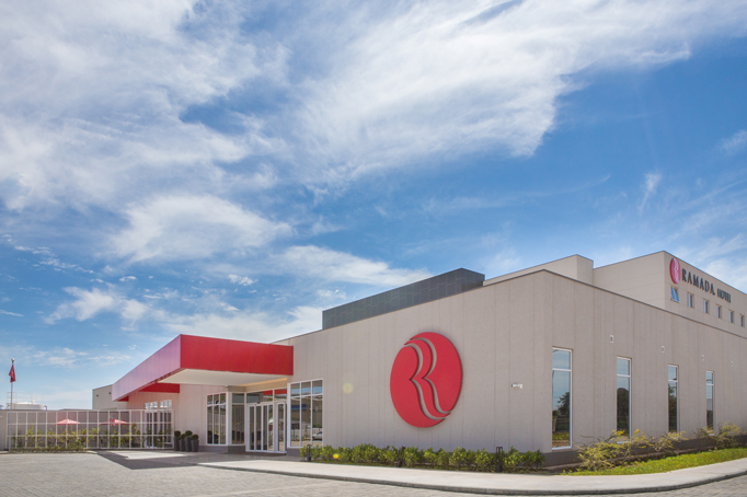 Exterior of Ramada by Wyndham Campinas Viracopos hotel in Campinas, Other than US/Canada