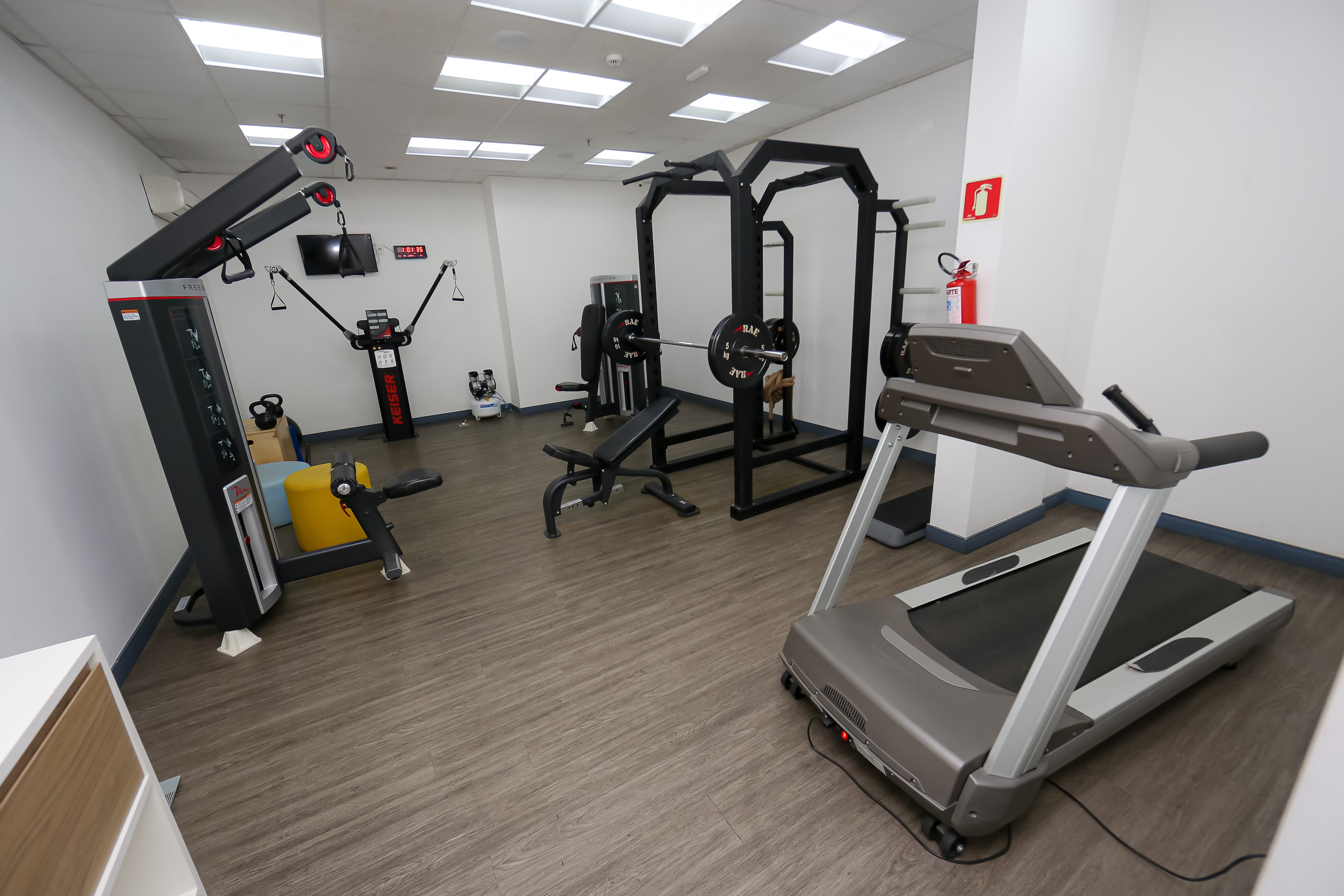 Fitness room at Ramada Encore by Wyndham Guaruja Praia in Guaruja, Other than US/Canada