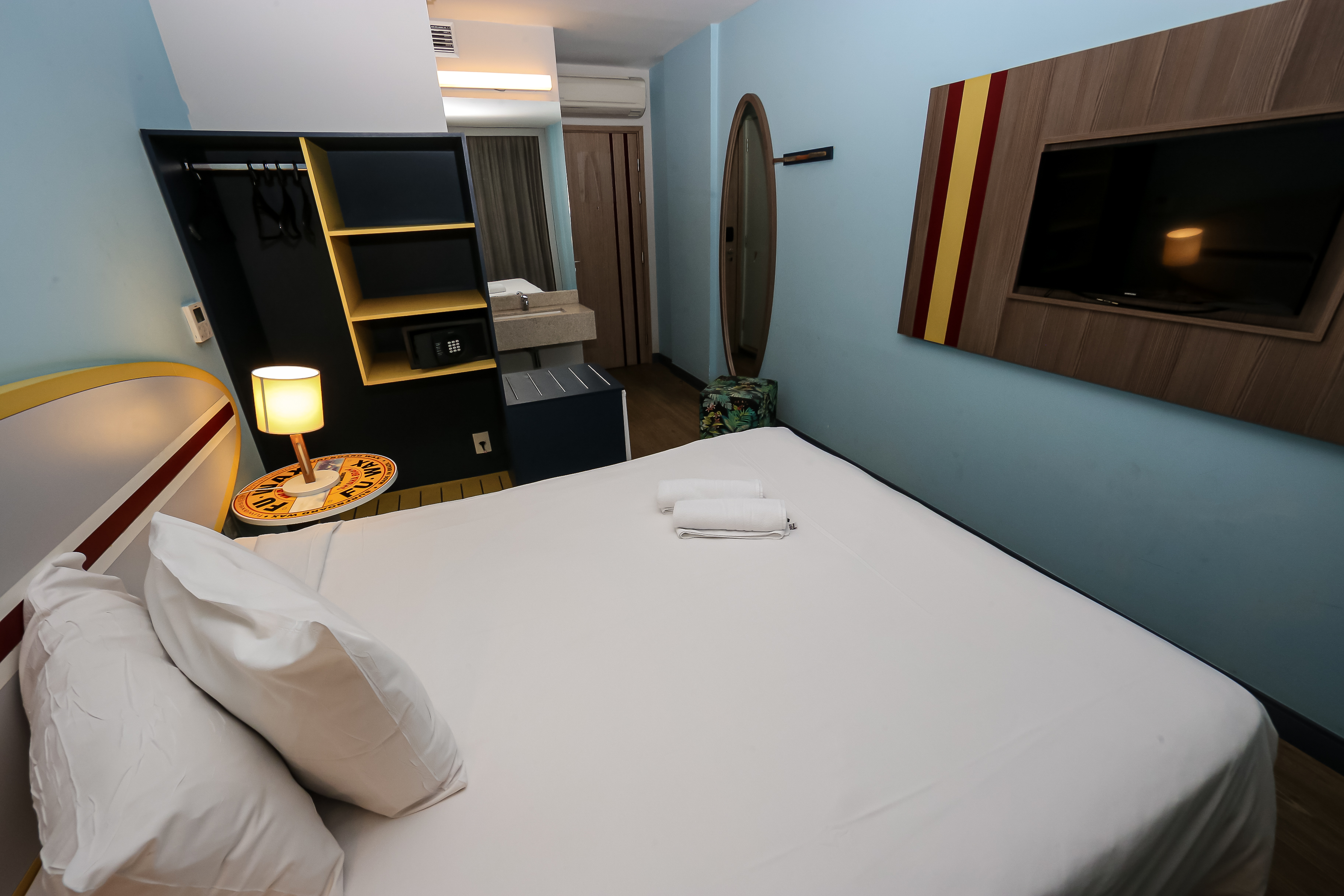 Guest room at the Ramada Encore by Wyndham Guaruja Praia in Guaruja, Other than US/Canada