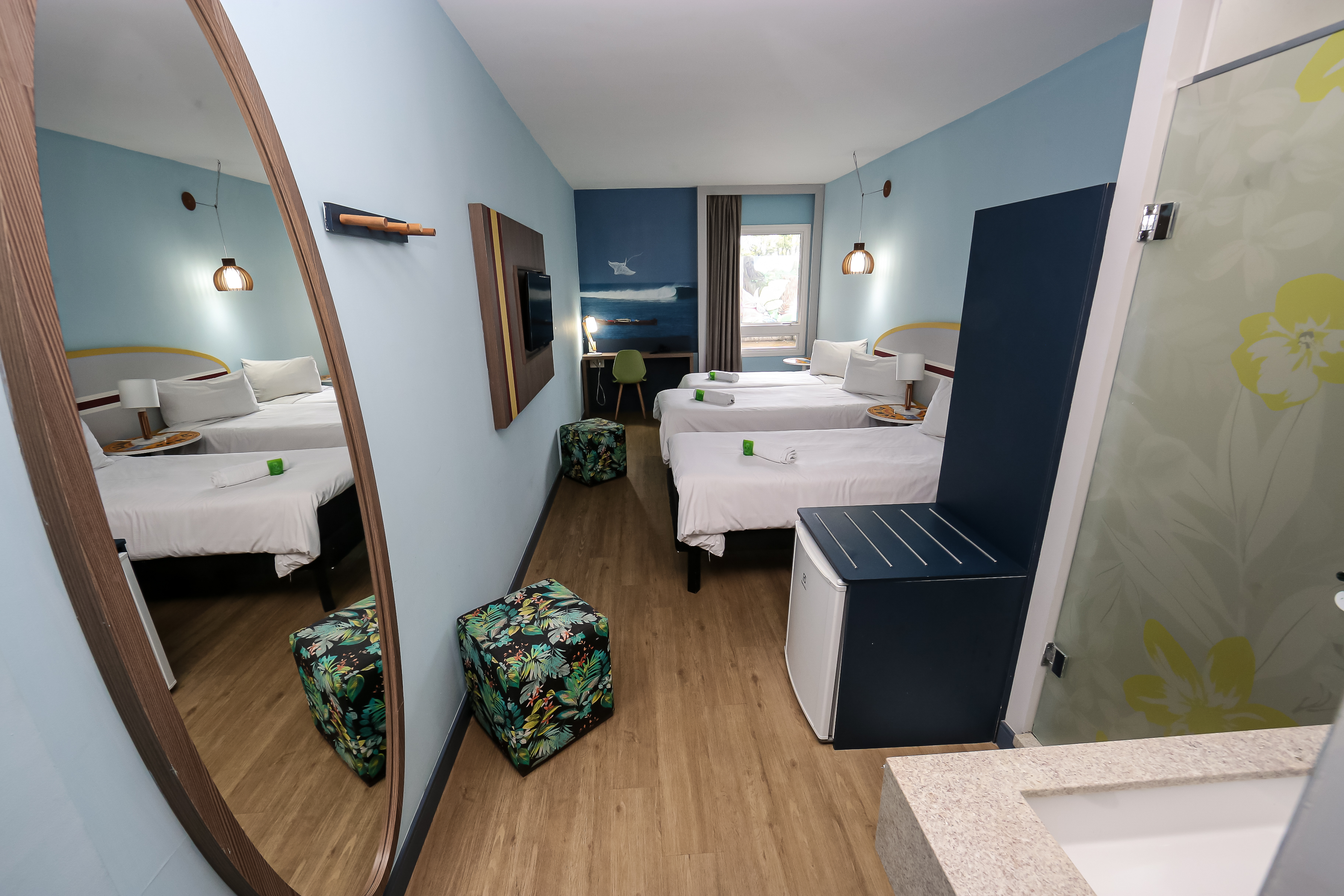 Guest room at the Ramada Encore by Wyndham Guaruja Praia in Guaruja, Other than US/Canada