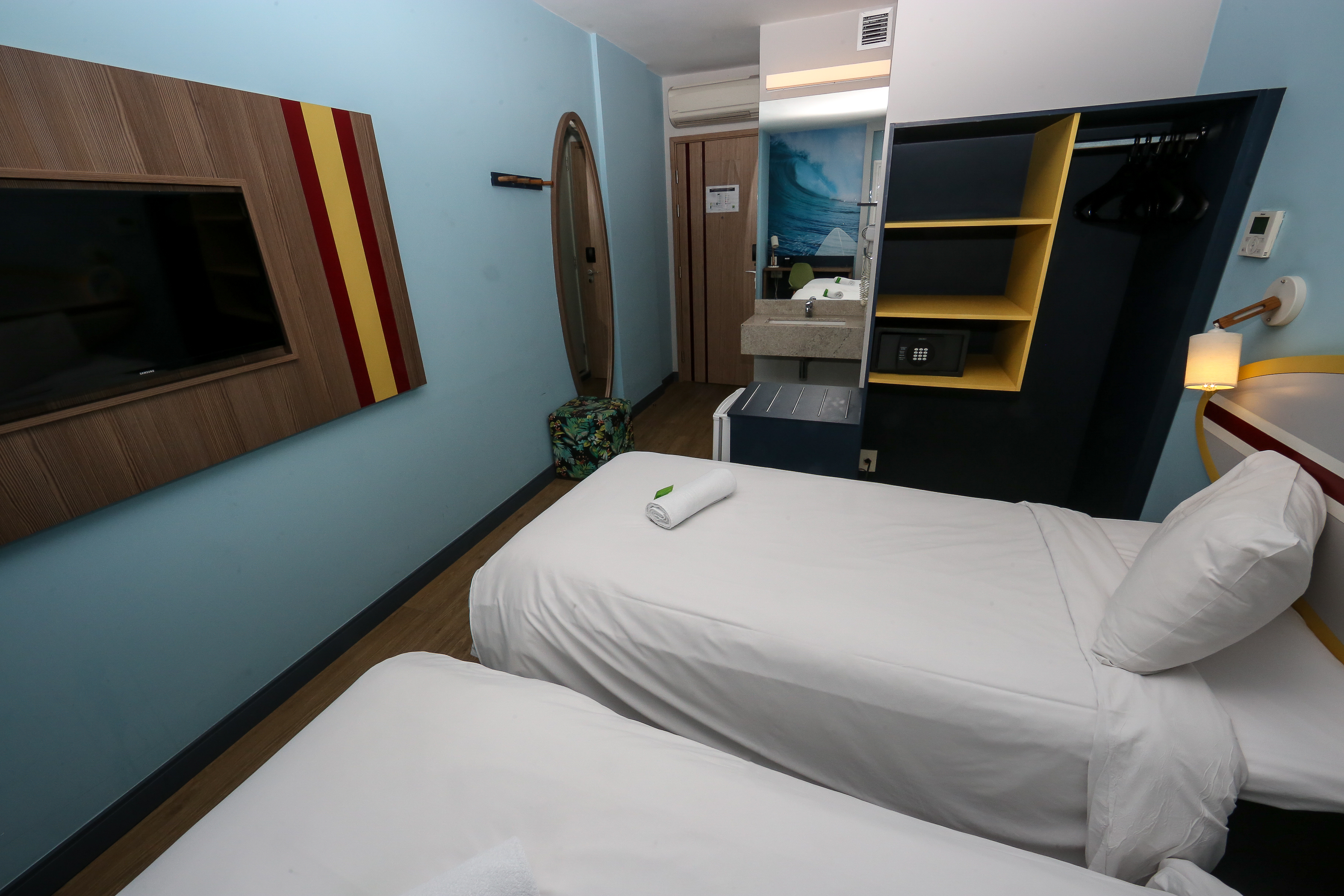 Guest room at the Ramada Encore by Wyndham Guaruja Praia in Guaruja, Other than US/Canada