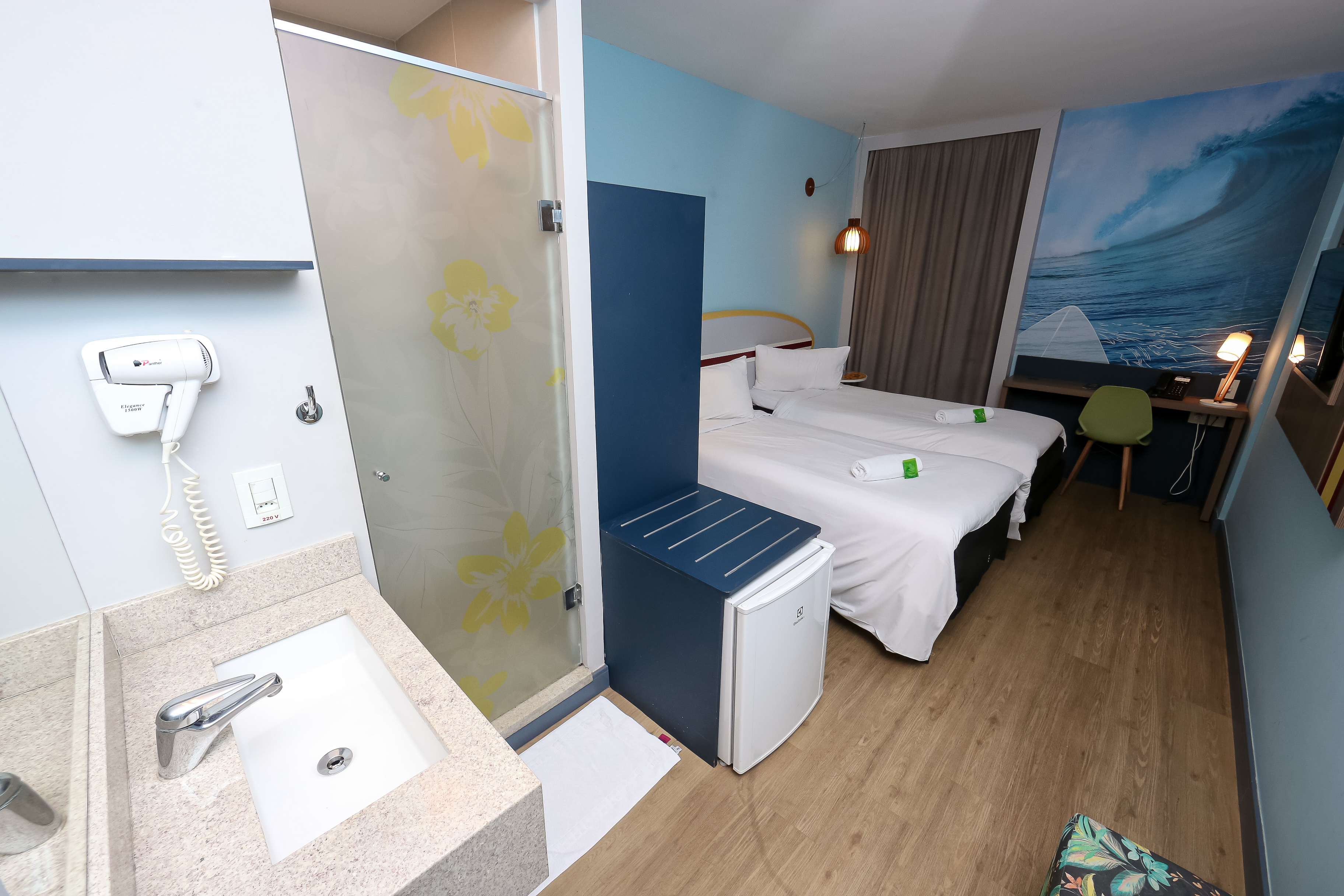 Guest room at the Ramada Encore by Wyndham Guaruja Praia in Guaruja, Other than US/Canada