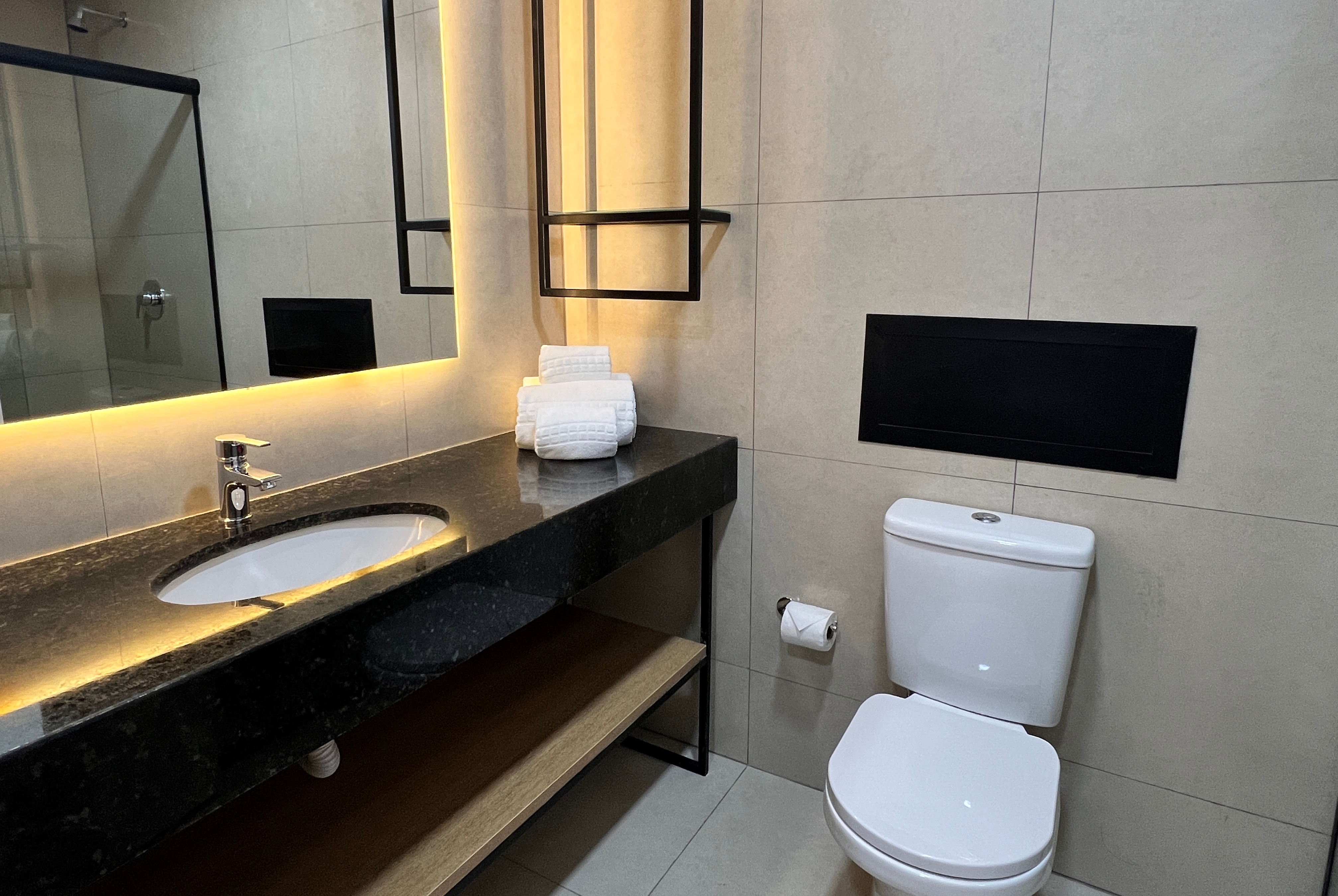 Guest room at the Ramada Encore by Wyndham Ponta Grossa in Ponta Grossa, Other than US/Canada