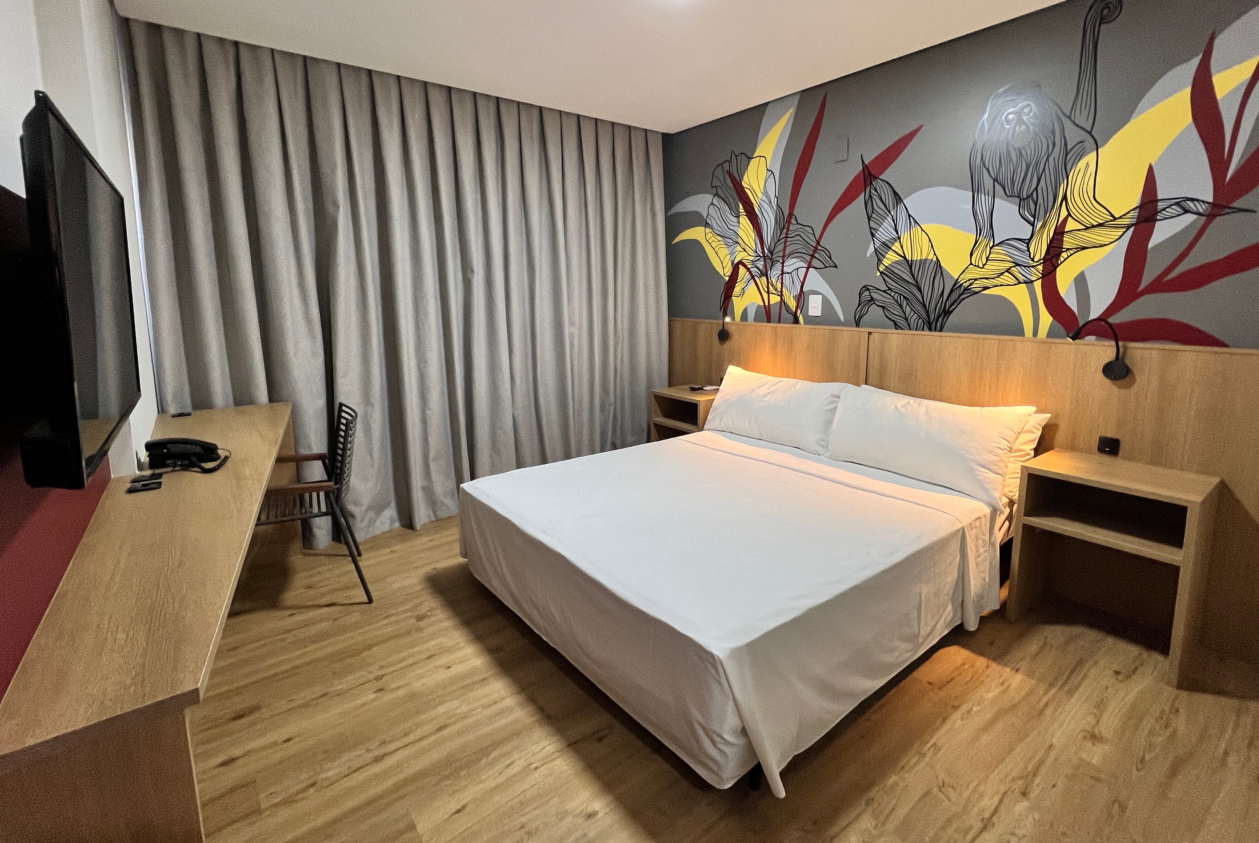 Guest room at the Ramada Encore by Wyndham Ponta Grossa in Ponta Grossa, Other than US/Canada