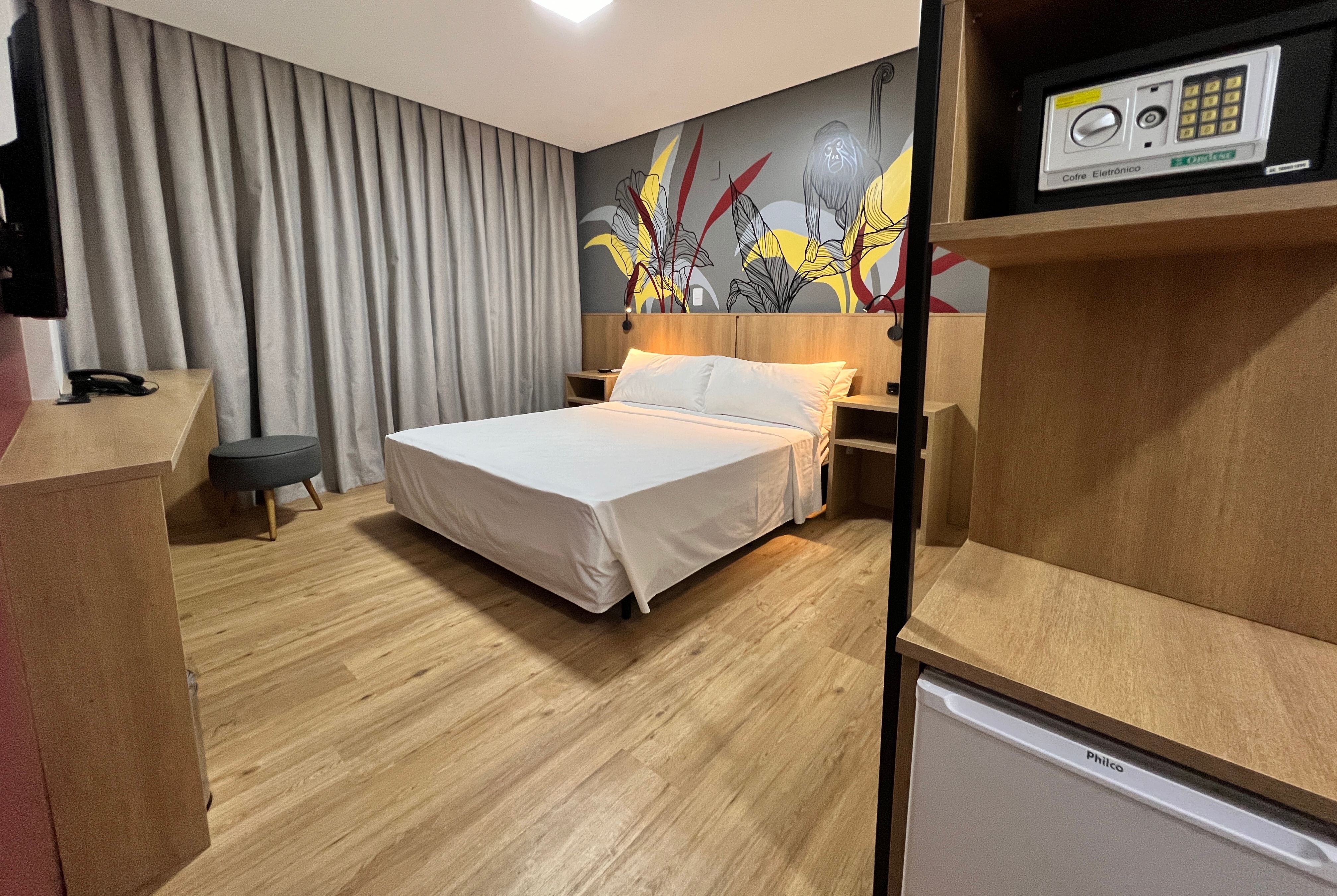 Guest room at the Ramada Encore by Wyndham Ponta Grossa in Ponta Grossa, Other than US/Canada