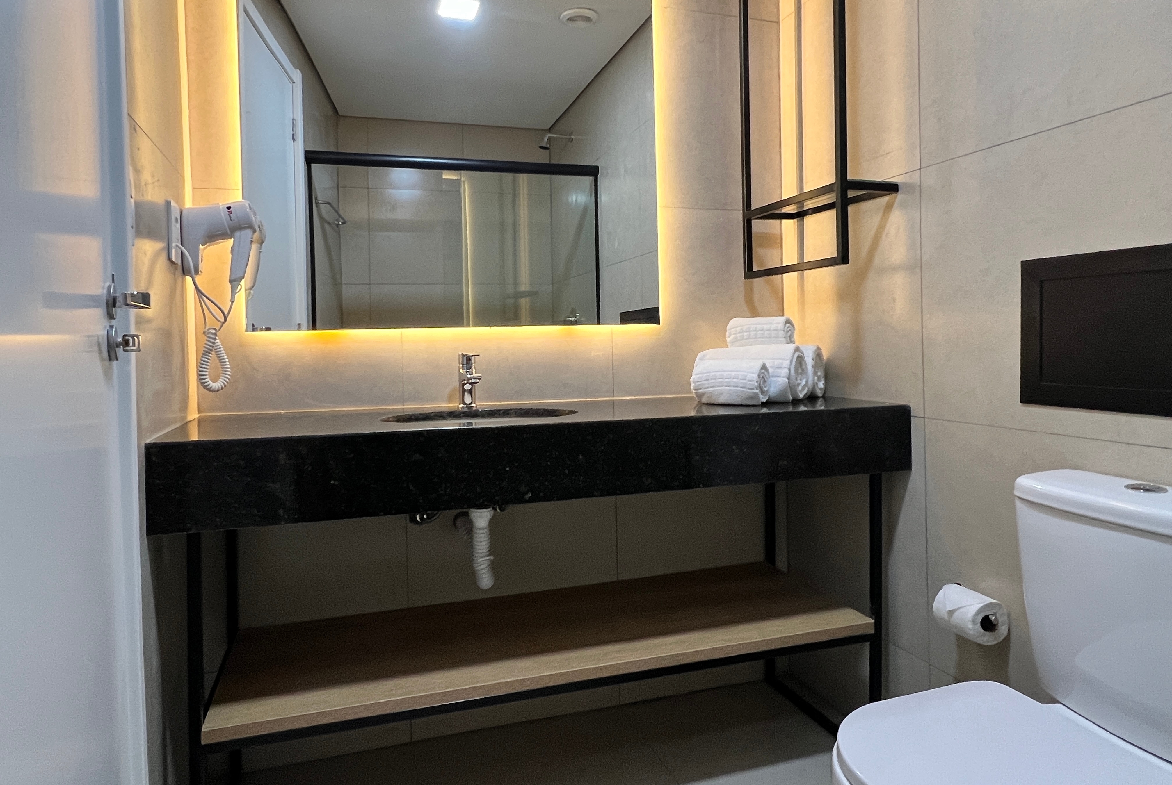 Guest room at the Ramada Encore by Wyndham Ponta Grossa in Ponta Grossa, Other than US/Canada