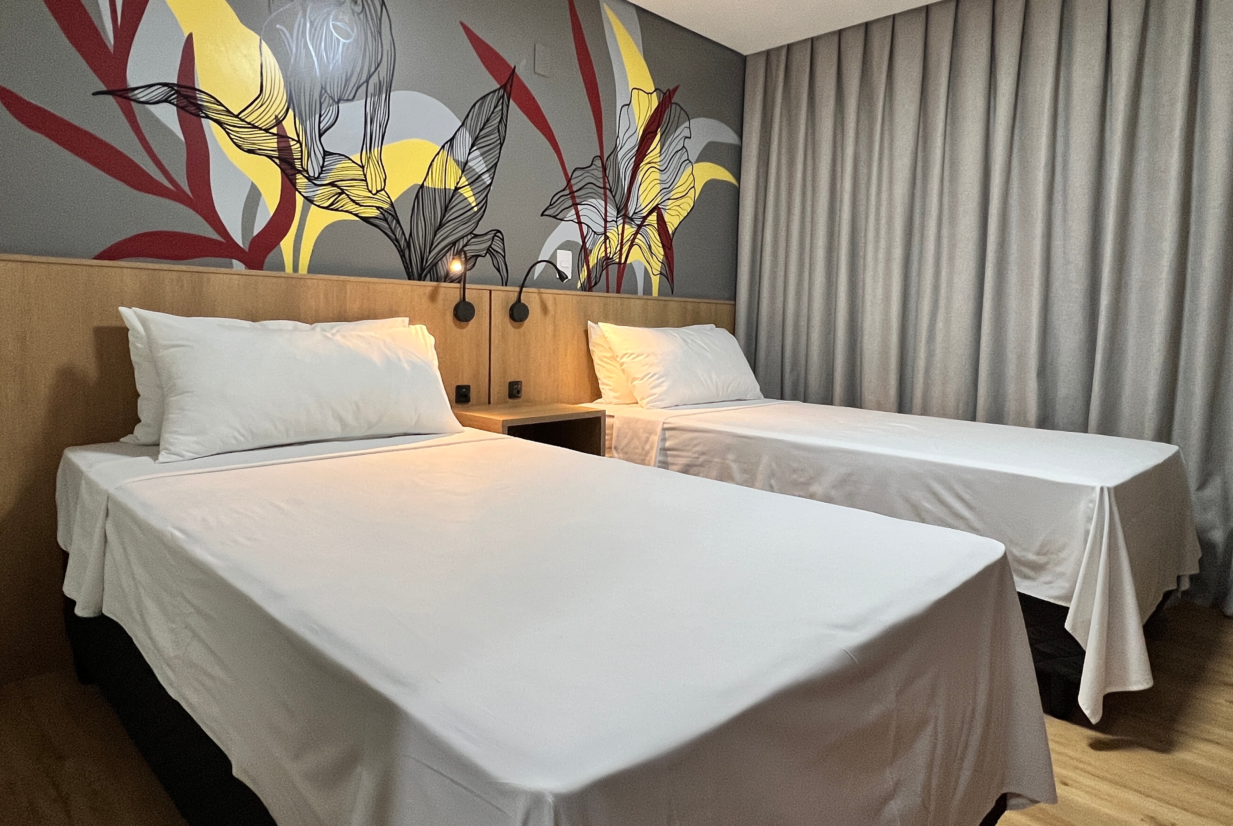 Guest room at the Ramada Encore by Wyndham Ponta Grossa in Ponta Grossa, Other than US/Canada