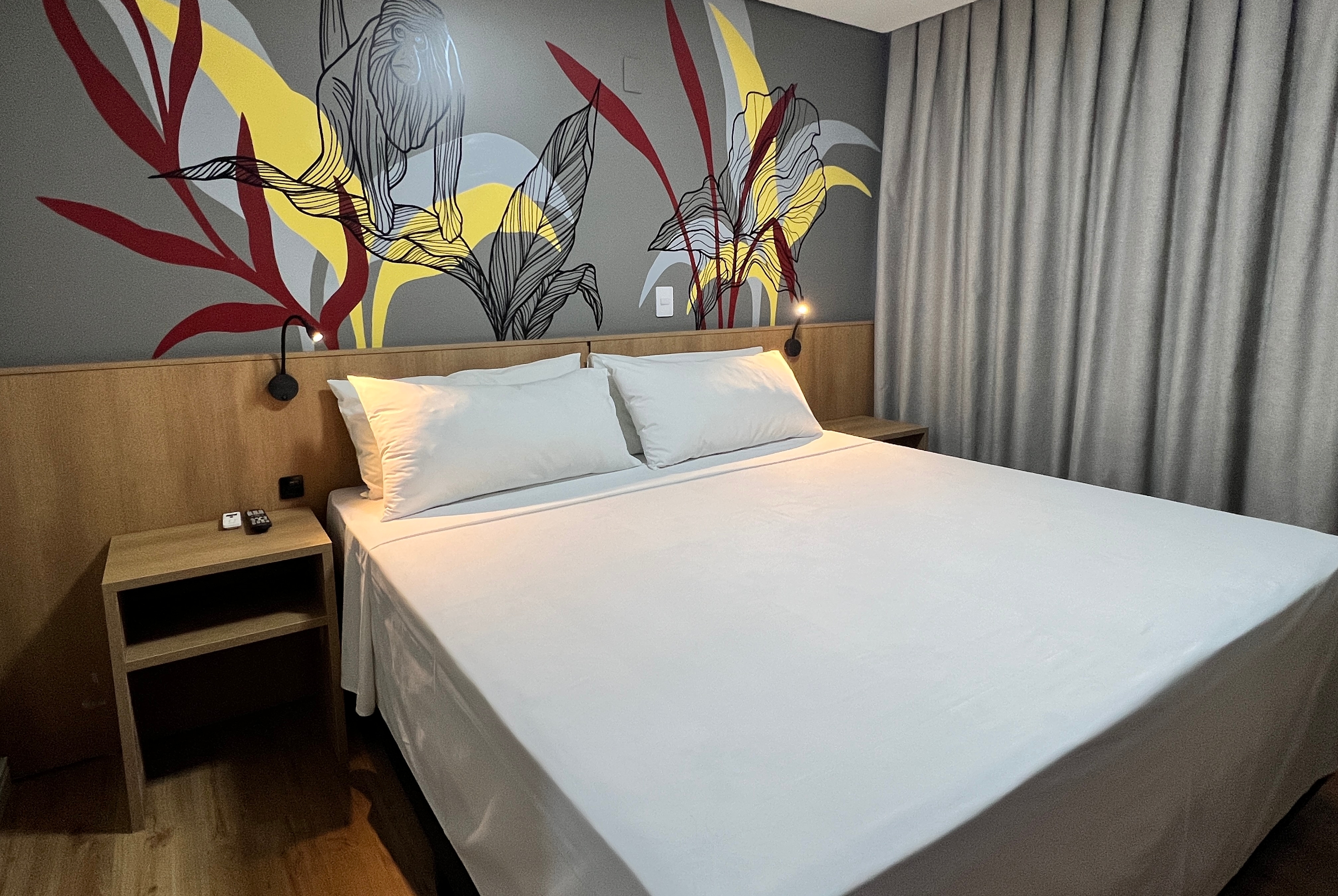 Guest room at the Ramada Encore by Wyndham Ponta Grossa in Ponta Grossa, Other than US/Canada