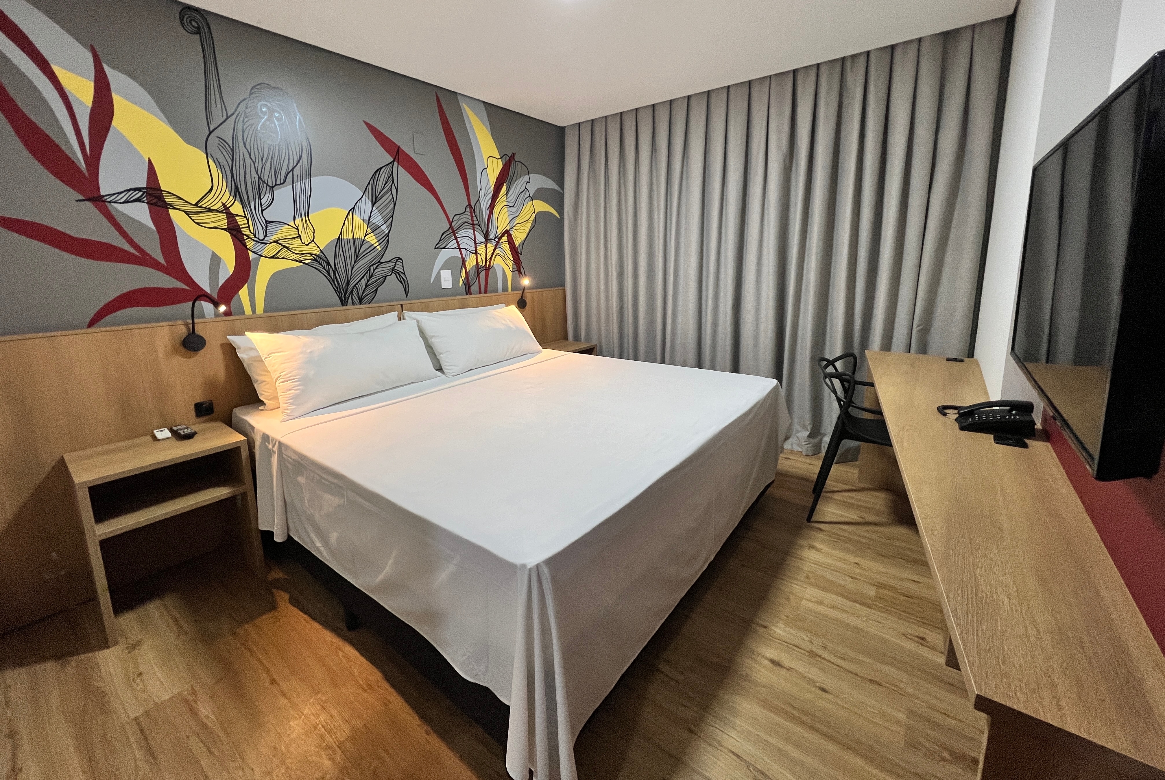 Guest room at the Ramada Encore by Wyndham Ponta Grossa in Ponta Grossa, Other than US/Canada