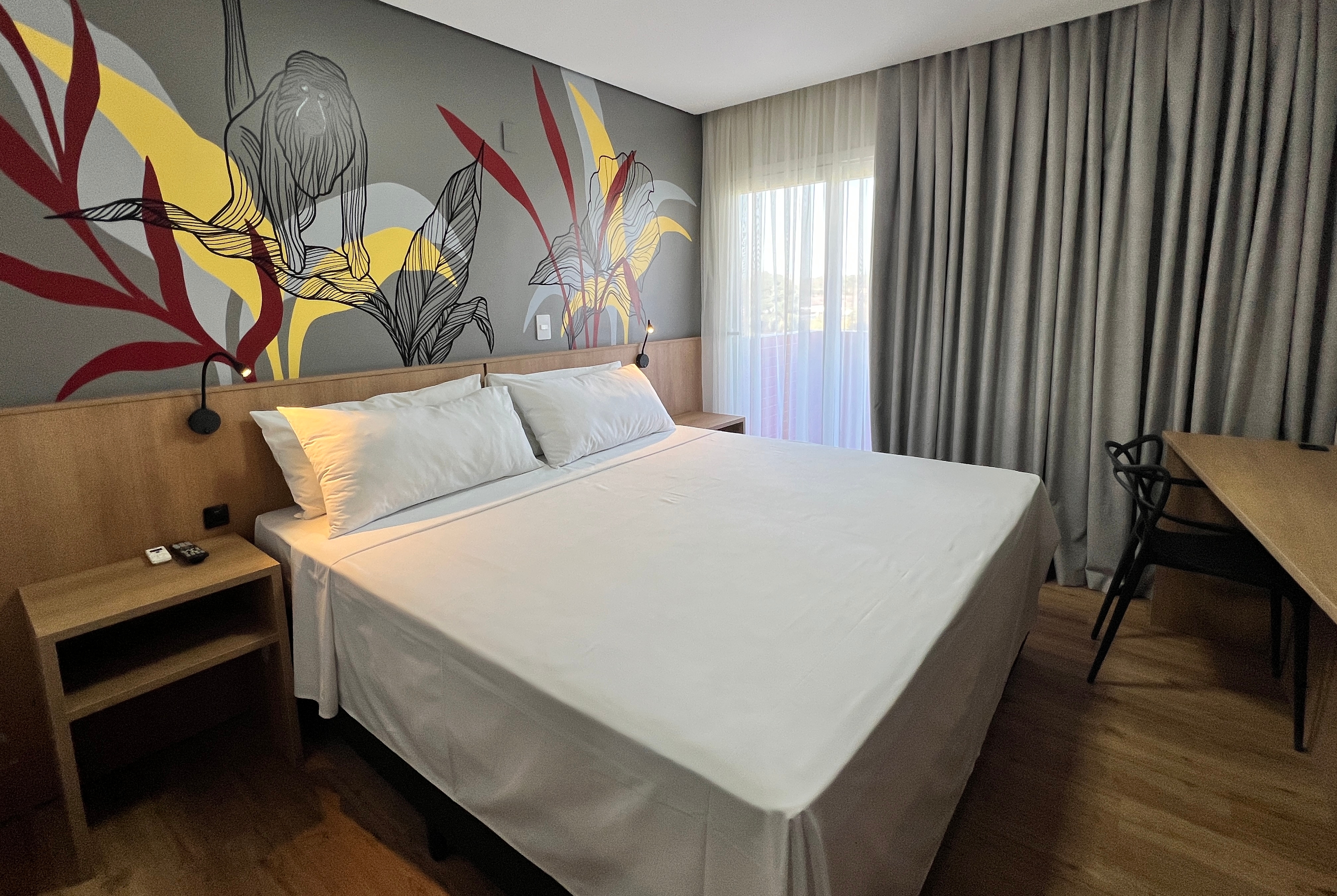 Guest room at the Ramada Encore by Wyndham Ponta Grossa in Ponta Grossa, Other than US/Canada