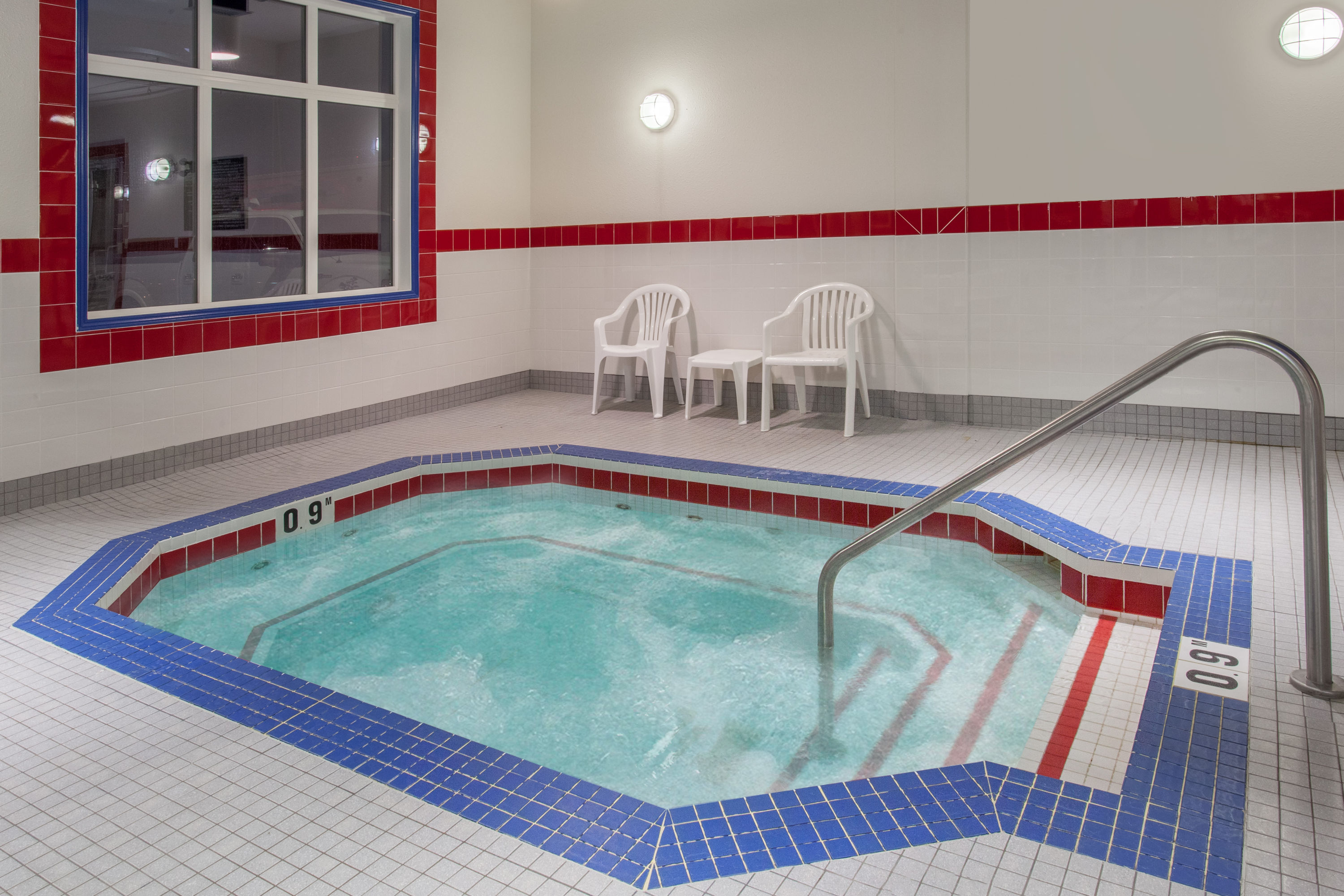 Hot tub at the Ramada by Wyndham Brooks in Brooks, Alberta
